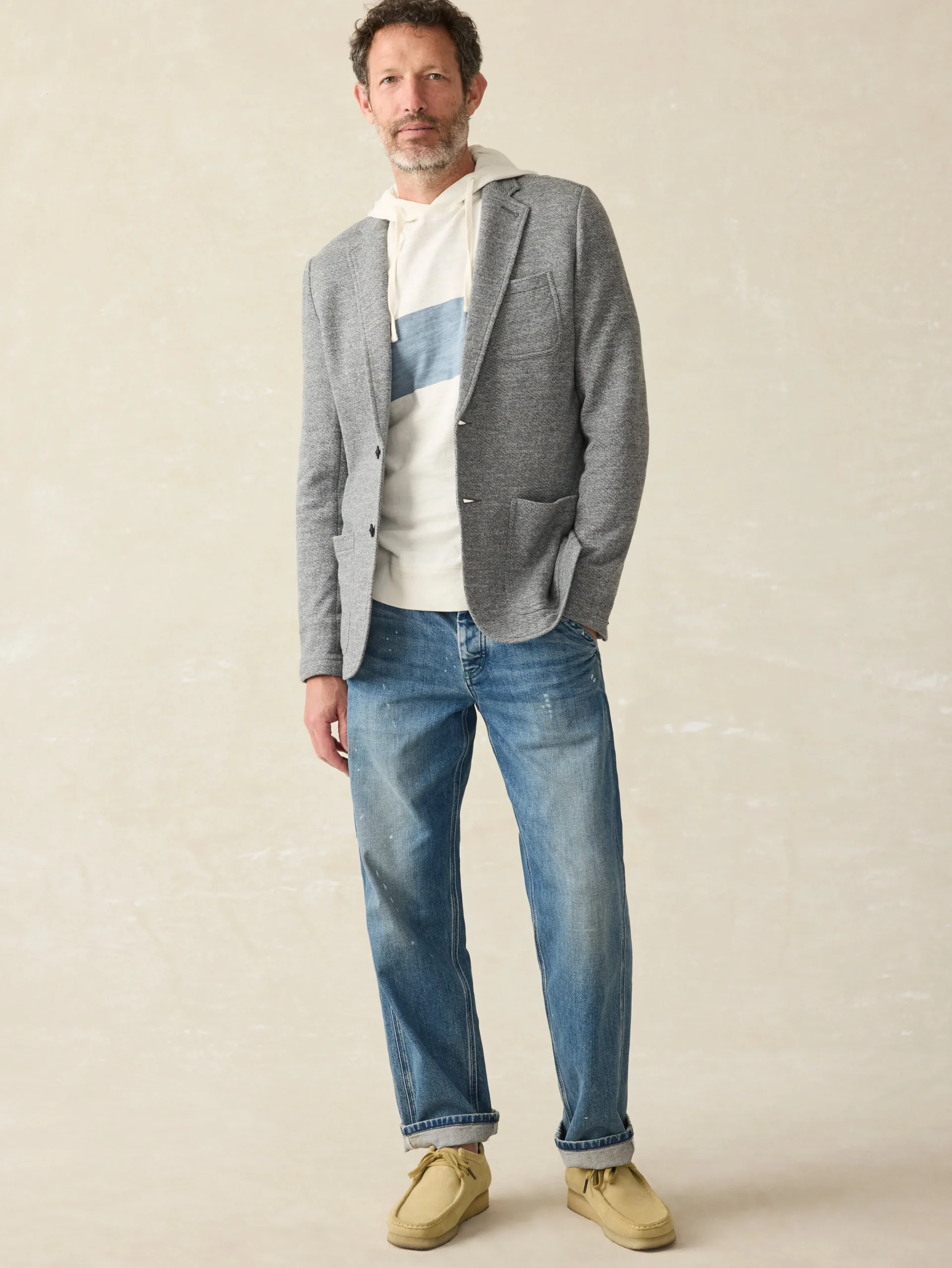 Faherty Brand Inlet Knit Blazer (Short) -^ Blazers