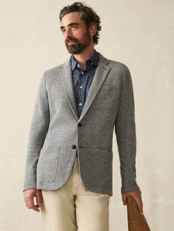 Faherty Brand Inlet Knit Blazer (Short) -^ Blazers