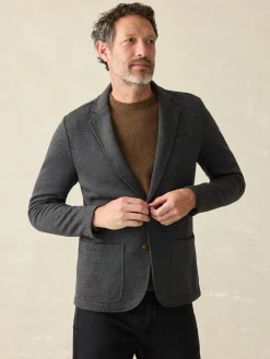 Faherty Brand Inlet Knit Blazer (Tall) -^ Blazers