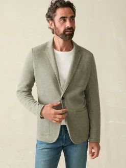Faherty Brand Inlet Knit Blazer (Tall) -^ Blazers