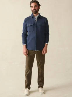 Faherty Brand Inlet Knit CPO -^ Jackets & Vests