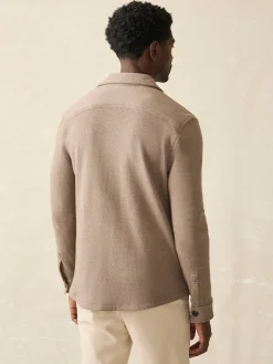 Faherty Brand Inlet Knit CPO -^ Jackets & Vests