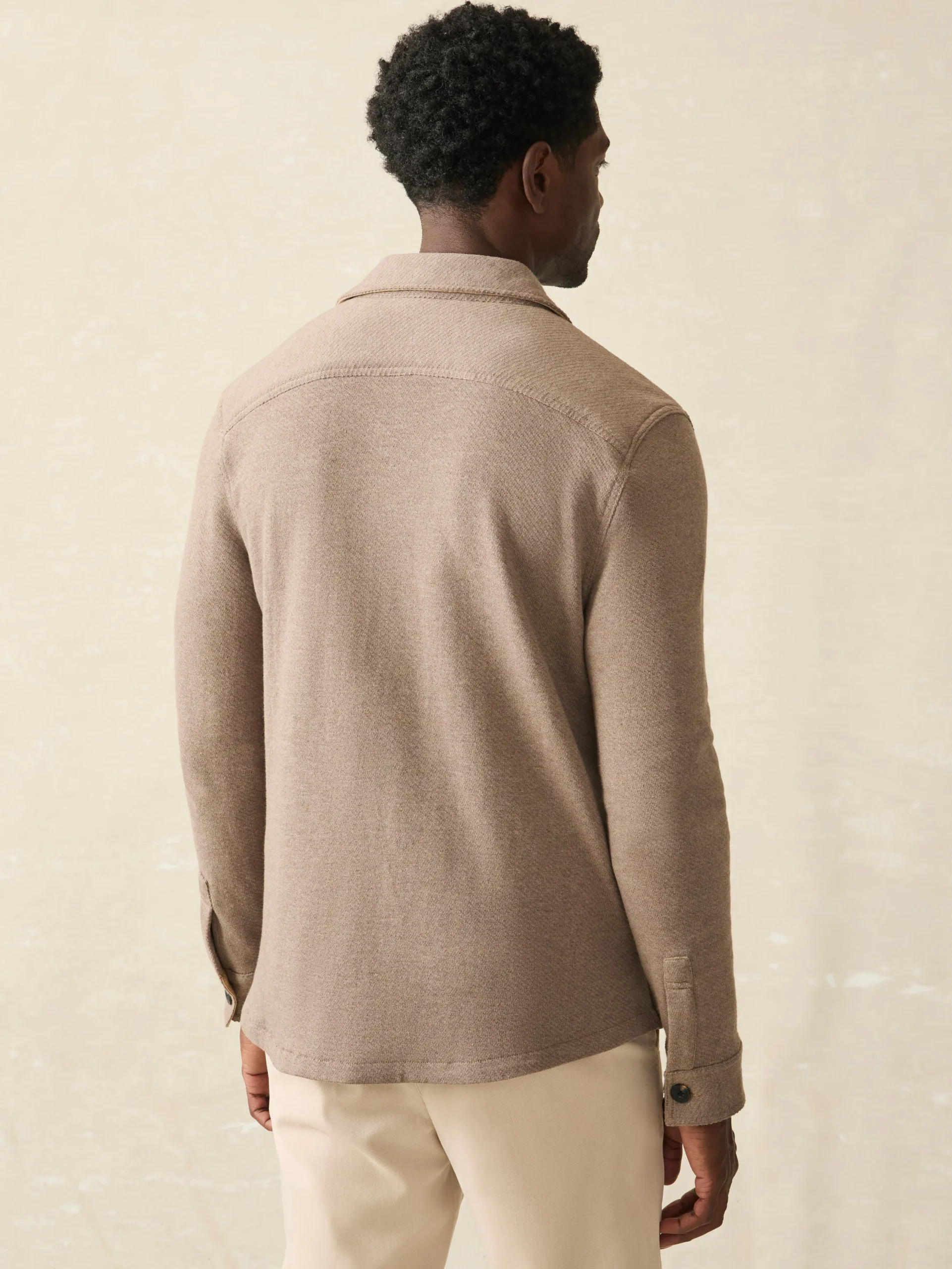 Faherty Brand Inlet Knit CPO -^ Jackets & Vests