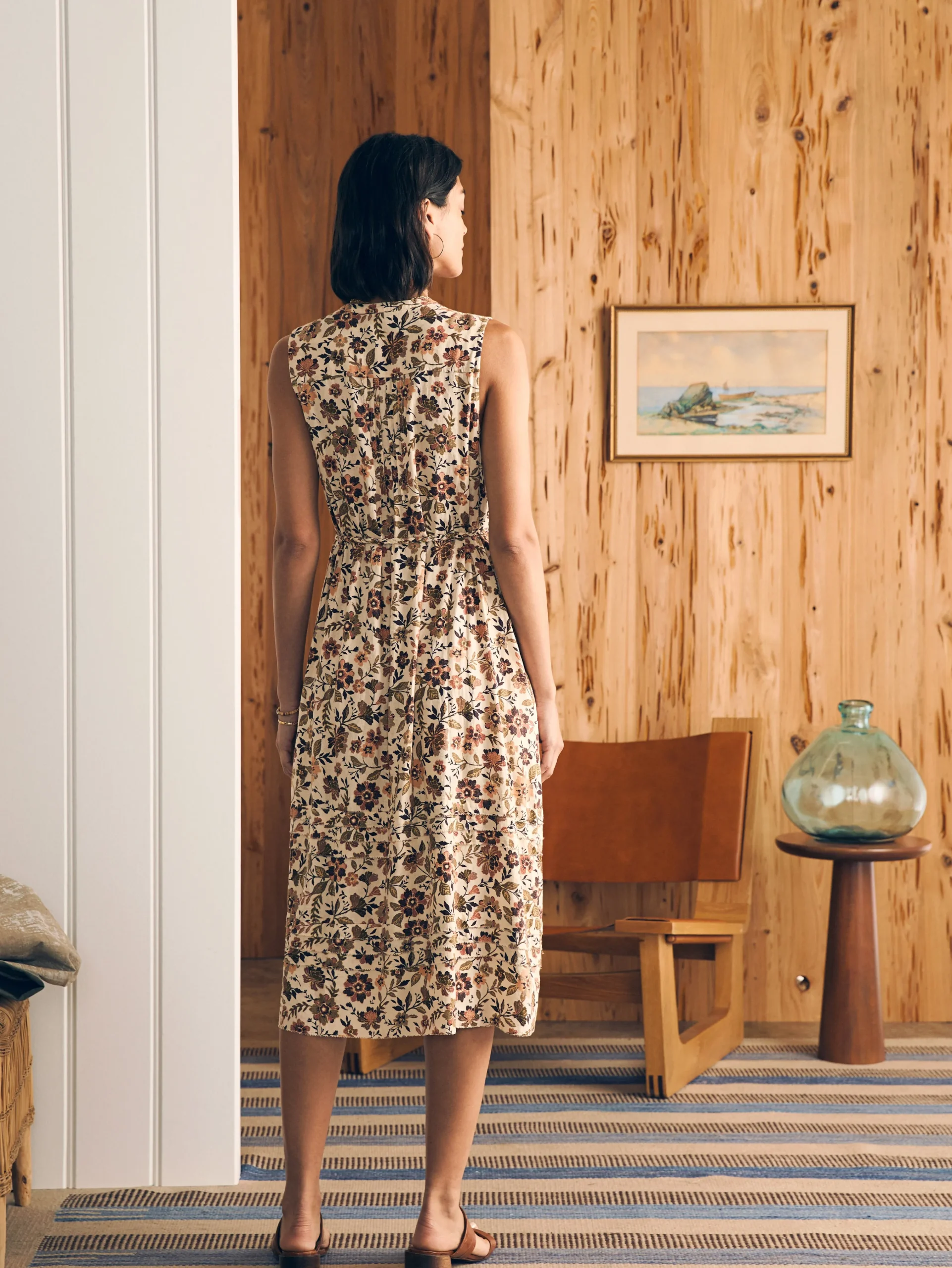 Faherty Brand Isha Midi Dress -^Women Dresses