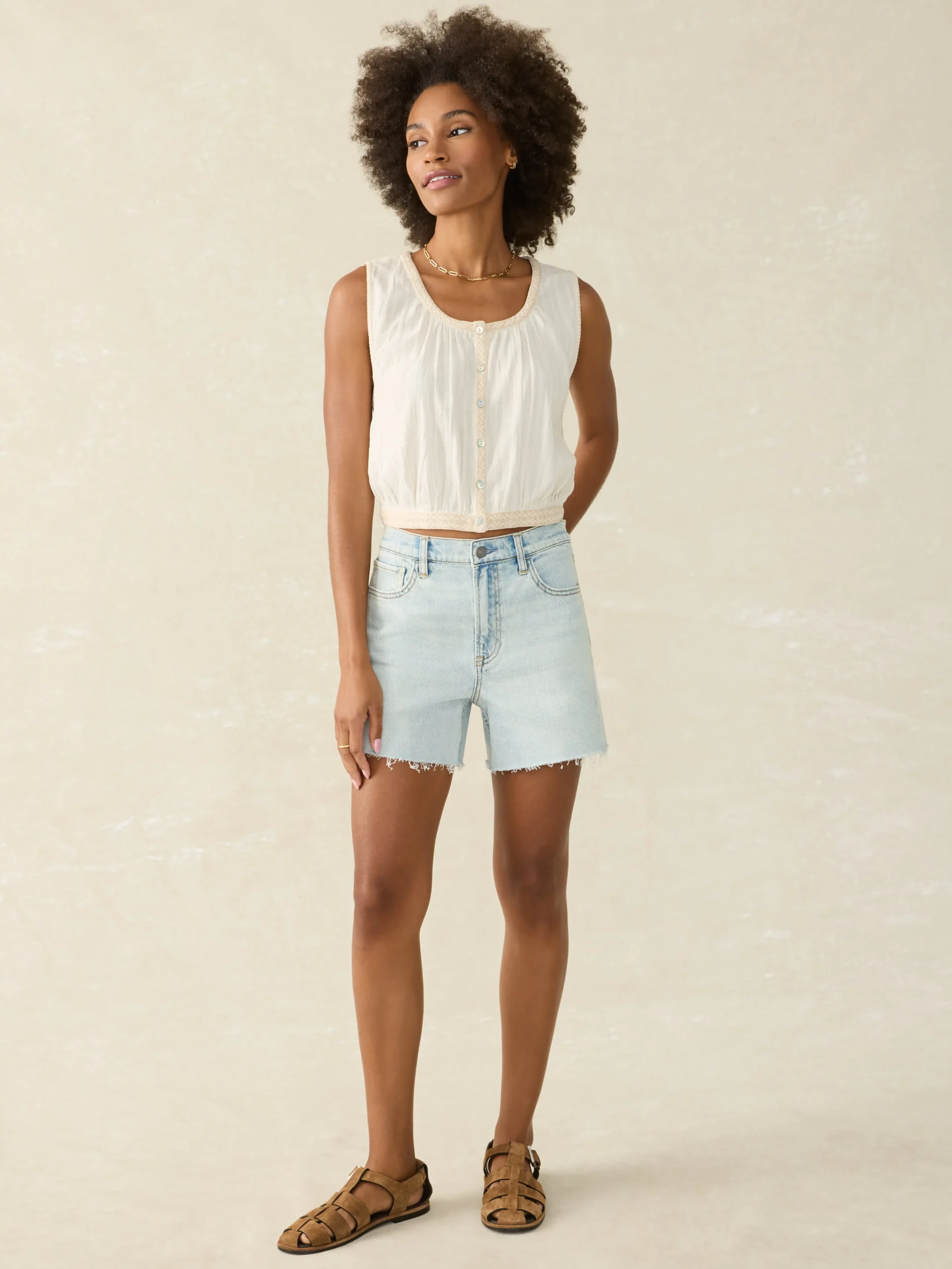 Faherty Brand Isla Top -^Women Shirts & Tops