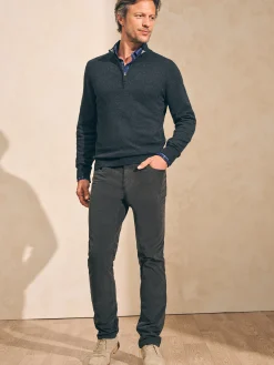Faherty Brand Jackson Quarter Zip Sweater -^ Sweaters