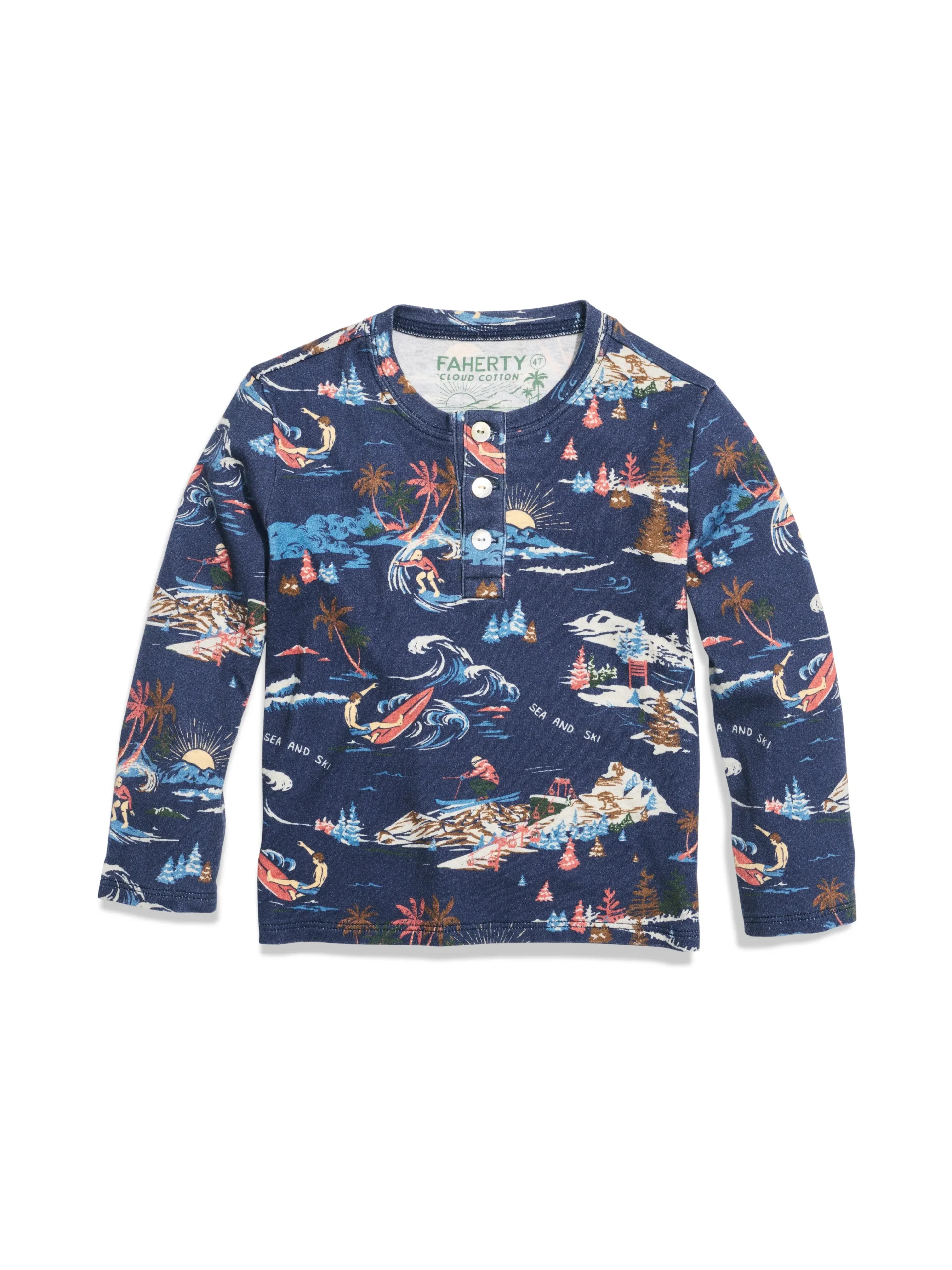 Faherty Brand Kids Cloud Cotton Pajama Set -^Kids Kids