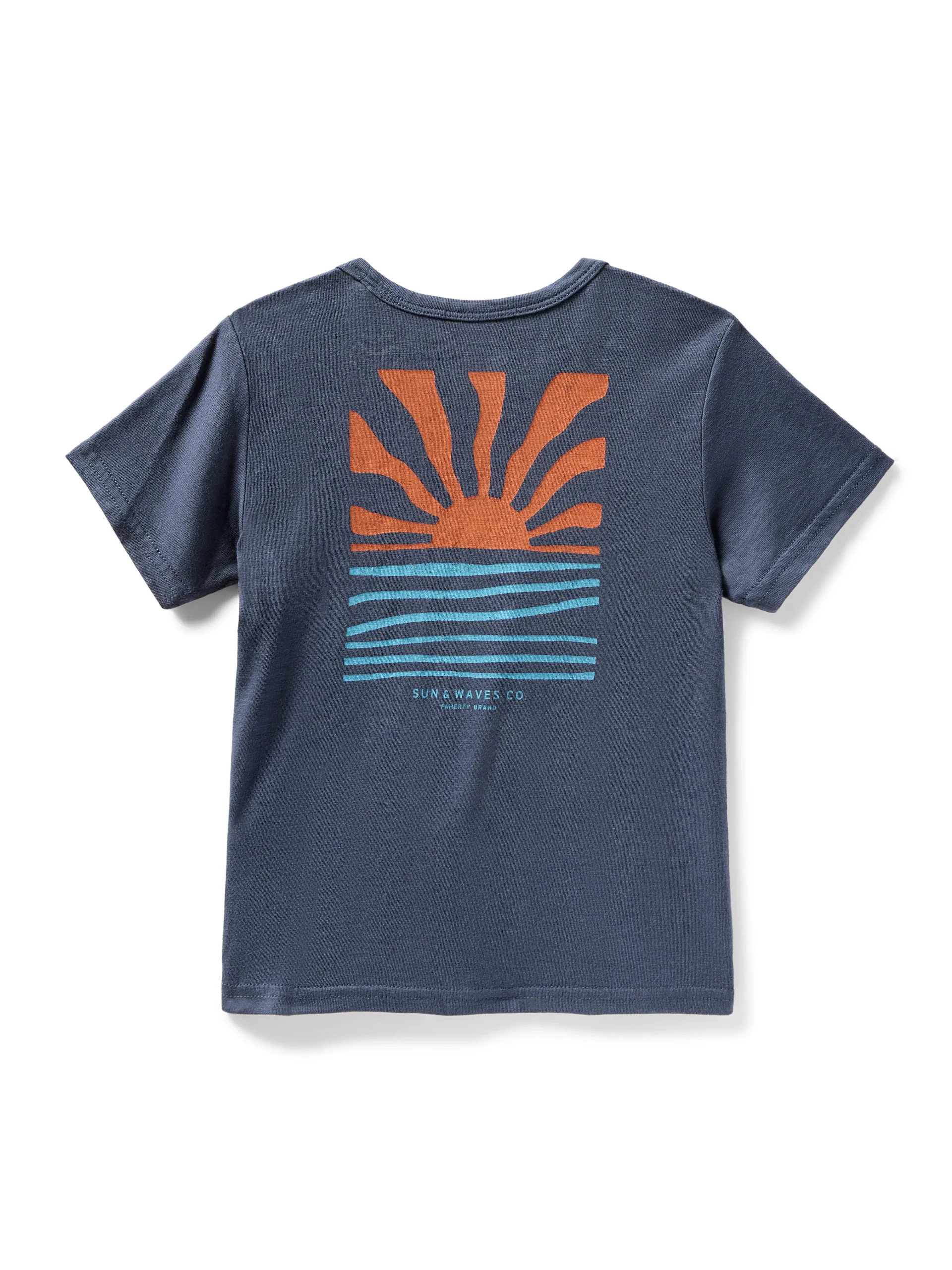 Faherty Brand Kids Rays Sunwashed Graphic Tee -^Kids Kids