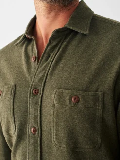 Faherty Brand Knit Alpine Shirt -^ Shirts