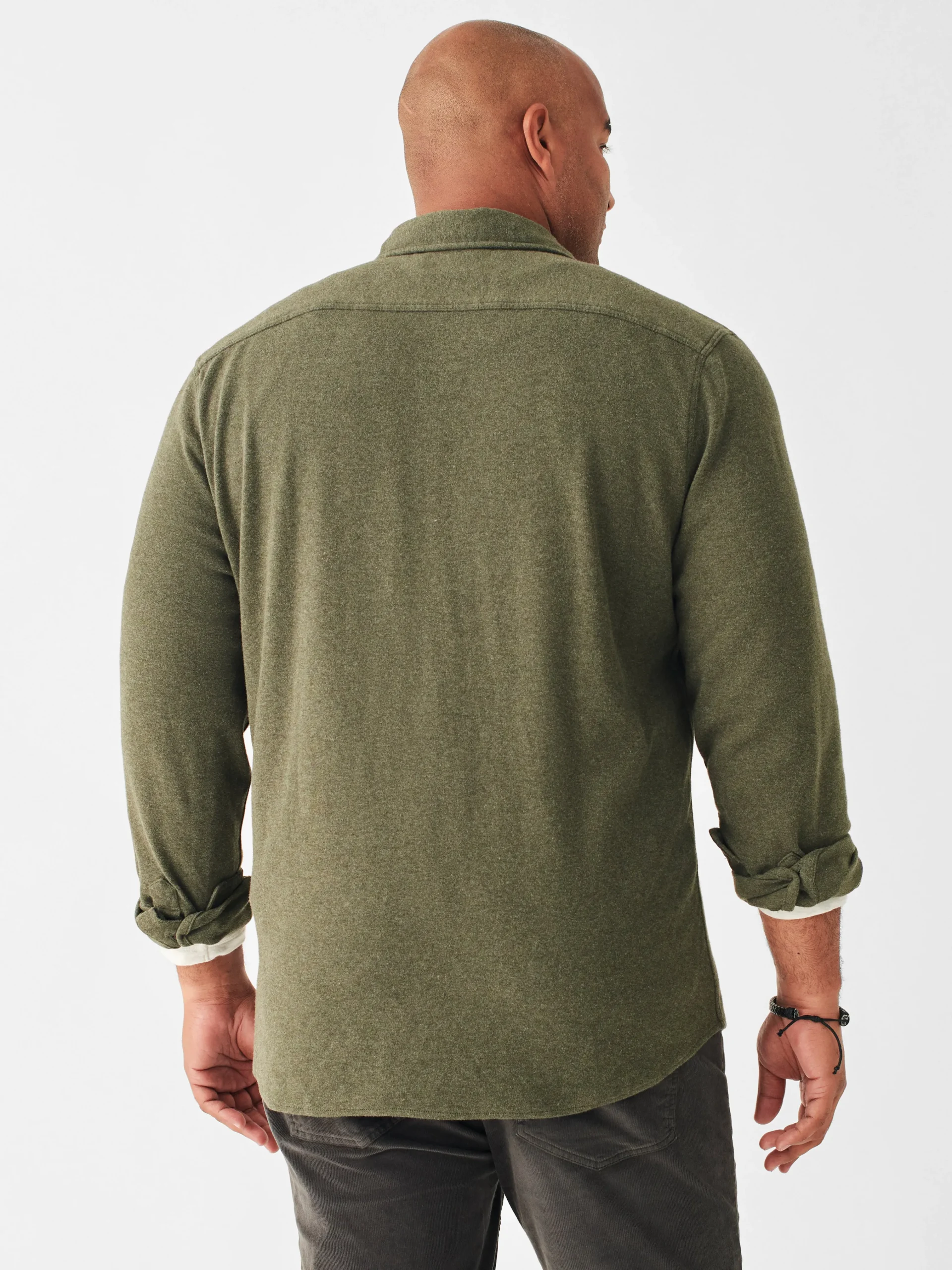 Faherty Brand Knit Alpine Shirt -^ Shirts