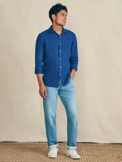 Faherty Brand Laguna Linen Shirt -^ Shirts