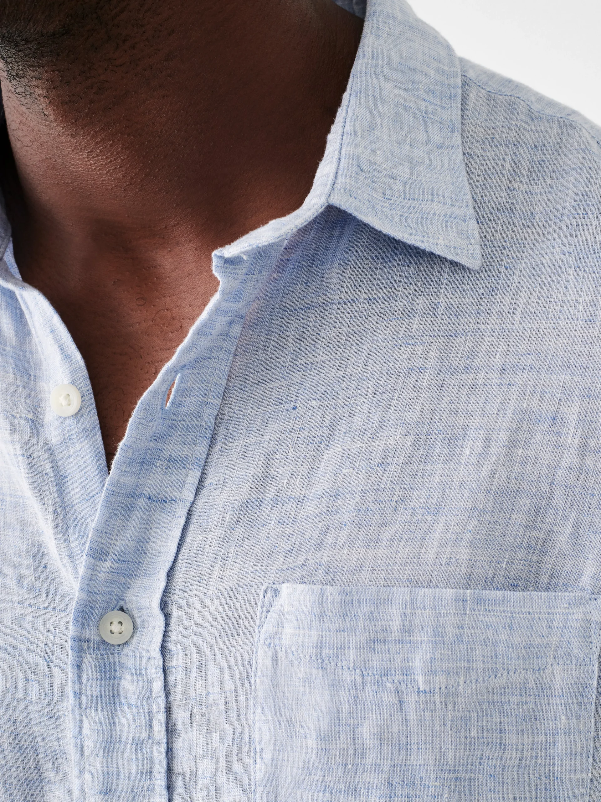 Faherty Brand Laguna Linen Shirt -^ Shirts