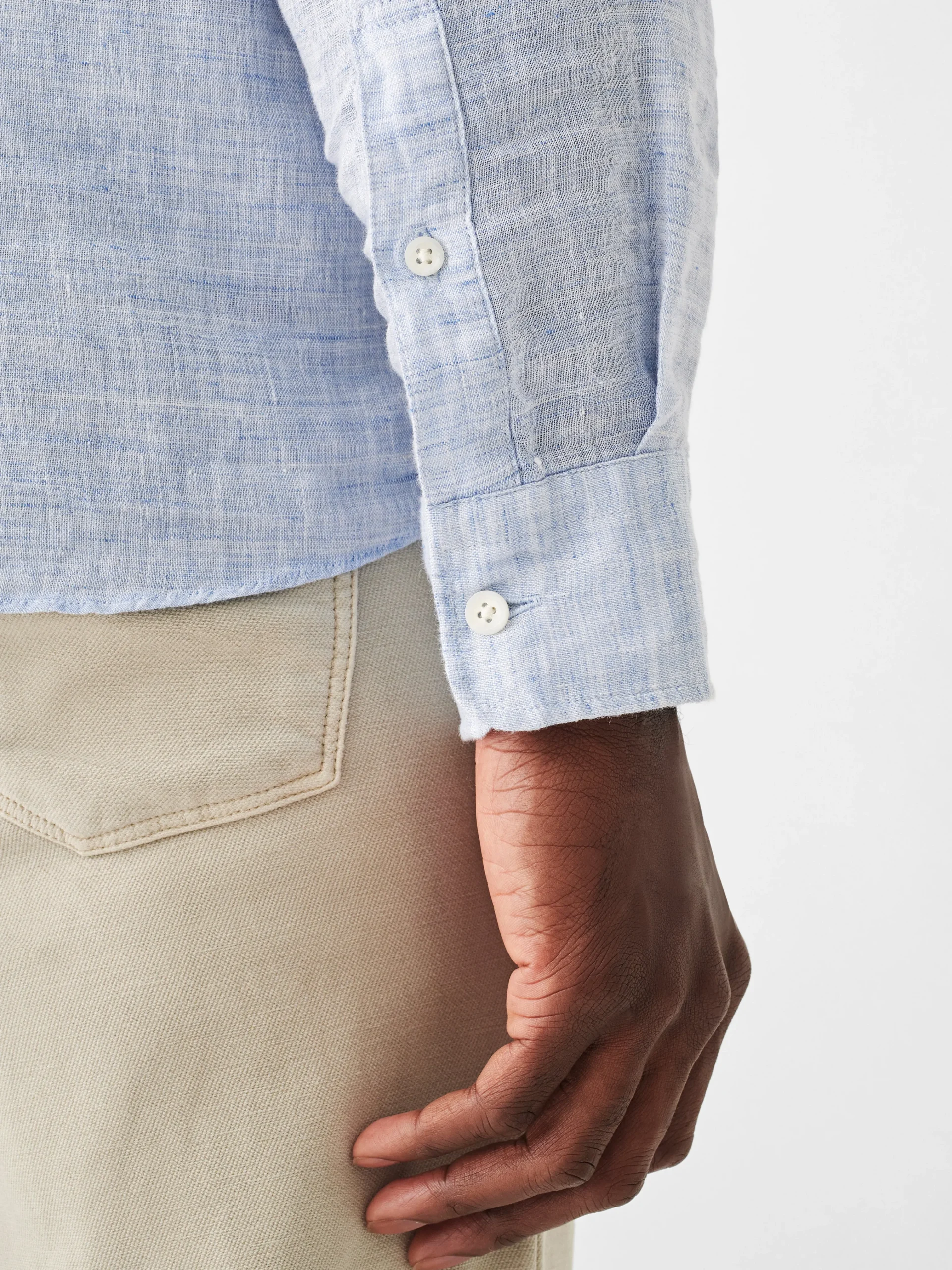 Faherty Brand Laguna Linen Shirt -^ Shirts
