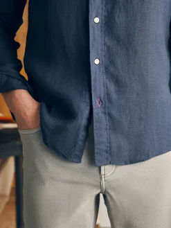Faherty Brand Laguna Linen Shirt -^ Shirts