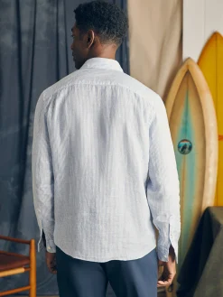 Faherty Brand Laguna Linen Shirt -^ Shirts