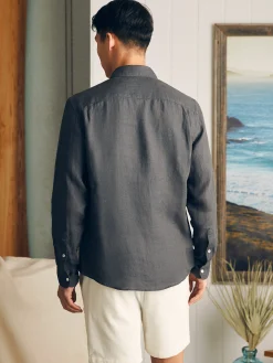 Faherty Brand Laguna Linen Shirt -^ Shirts