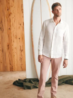 Faherty Brand Laguna Linen Shirt -^ Shirts