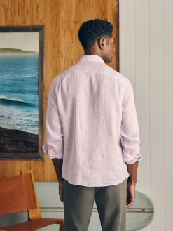 Faherty Brand Laguna Linen Shirt (Tall) -^ Shirts