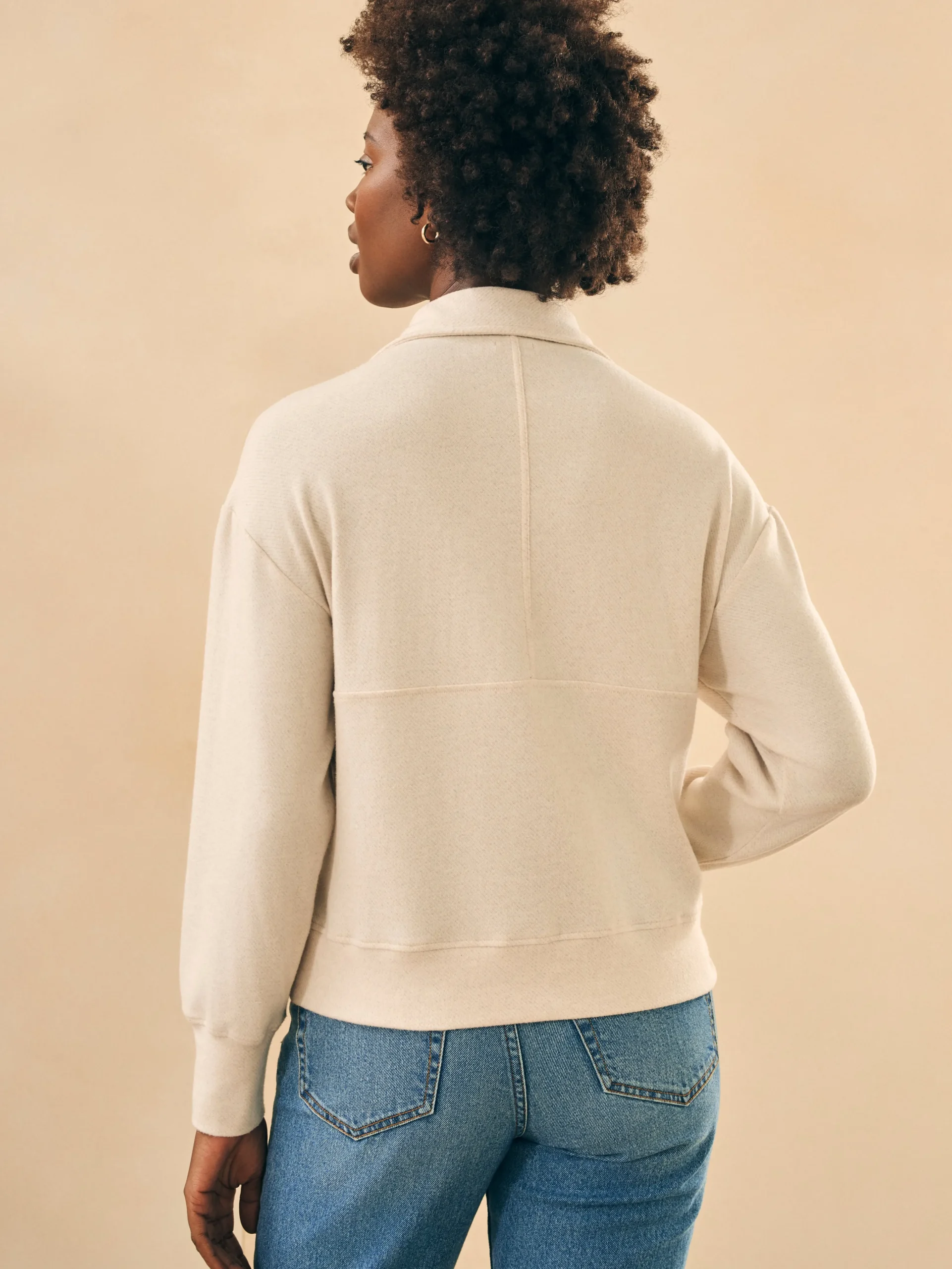 Faherty Brand Legend™ Lounge Half Zip Sweatshirt -^Women Hoodies & Sweatshirts