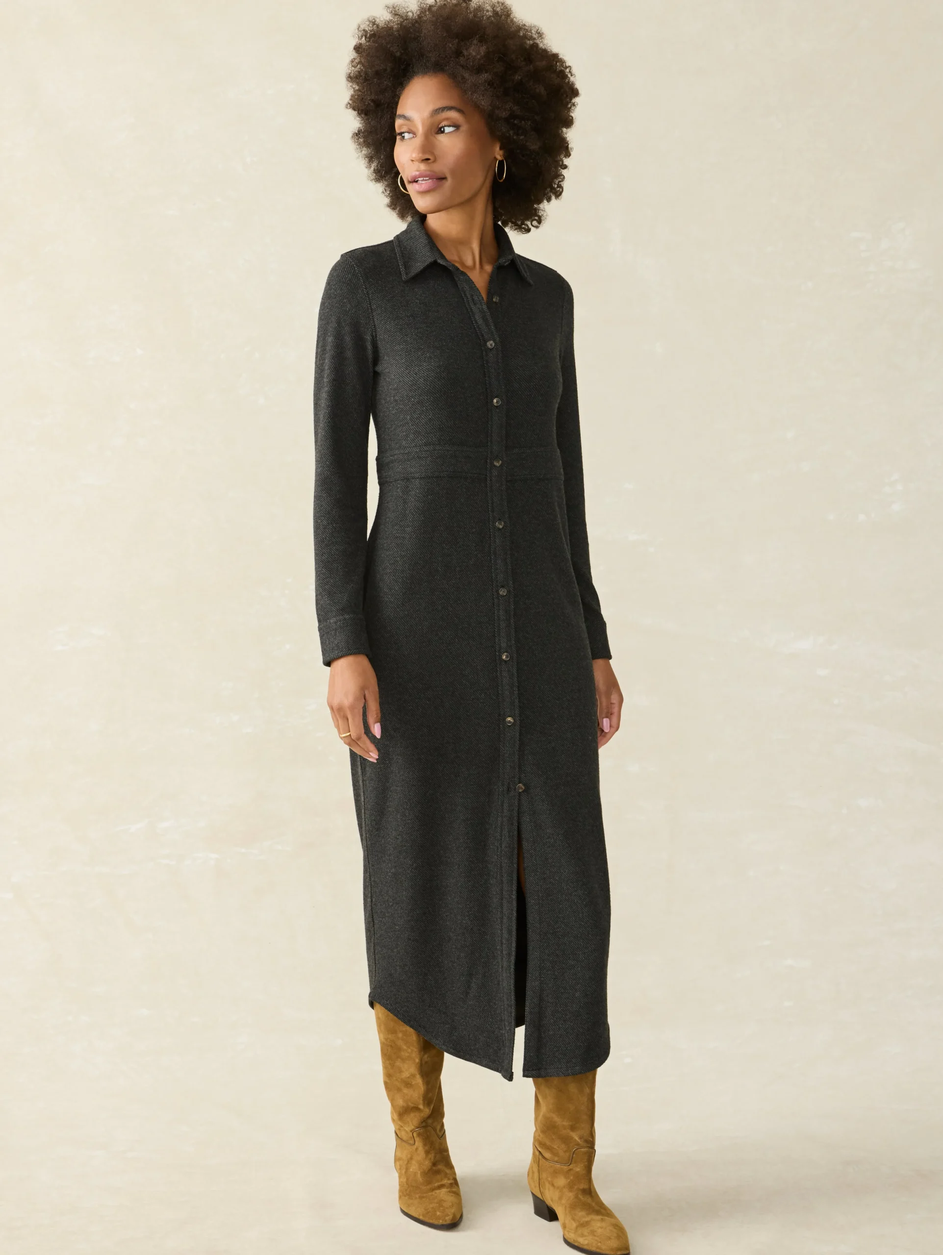 Faherty Brand Legend™ Sweater Maxi Dress -^Women Dresses