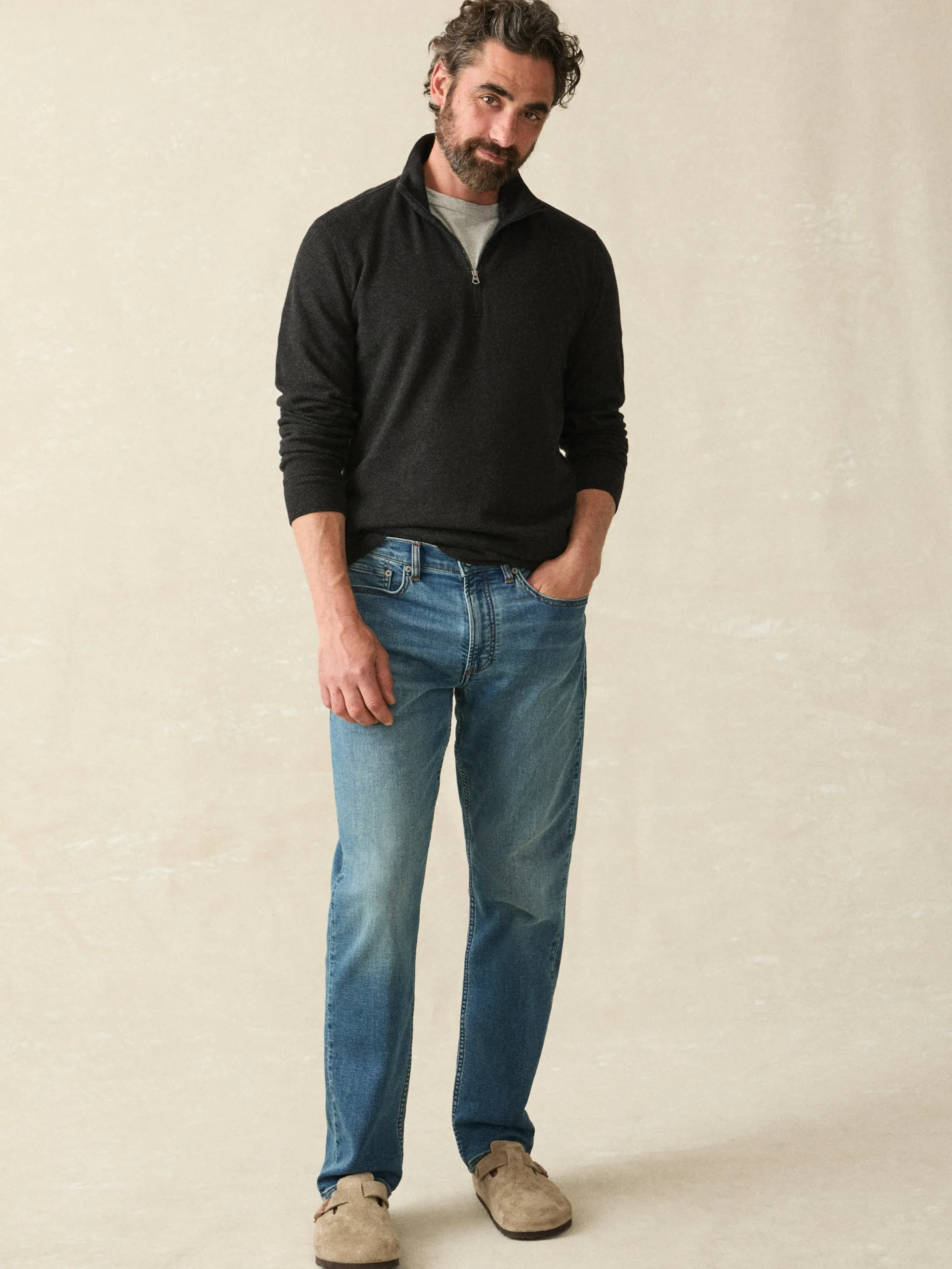 Faherty Brand Legend™ Sweater Quarter Zip -^ Sweaters|Hoodies & Sweatshirts