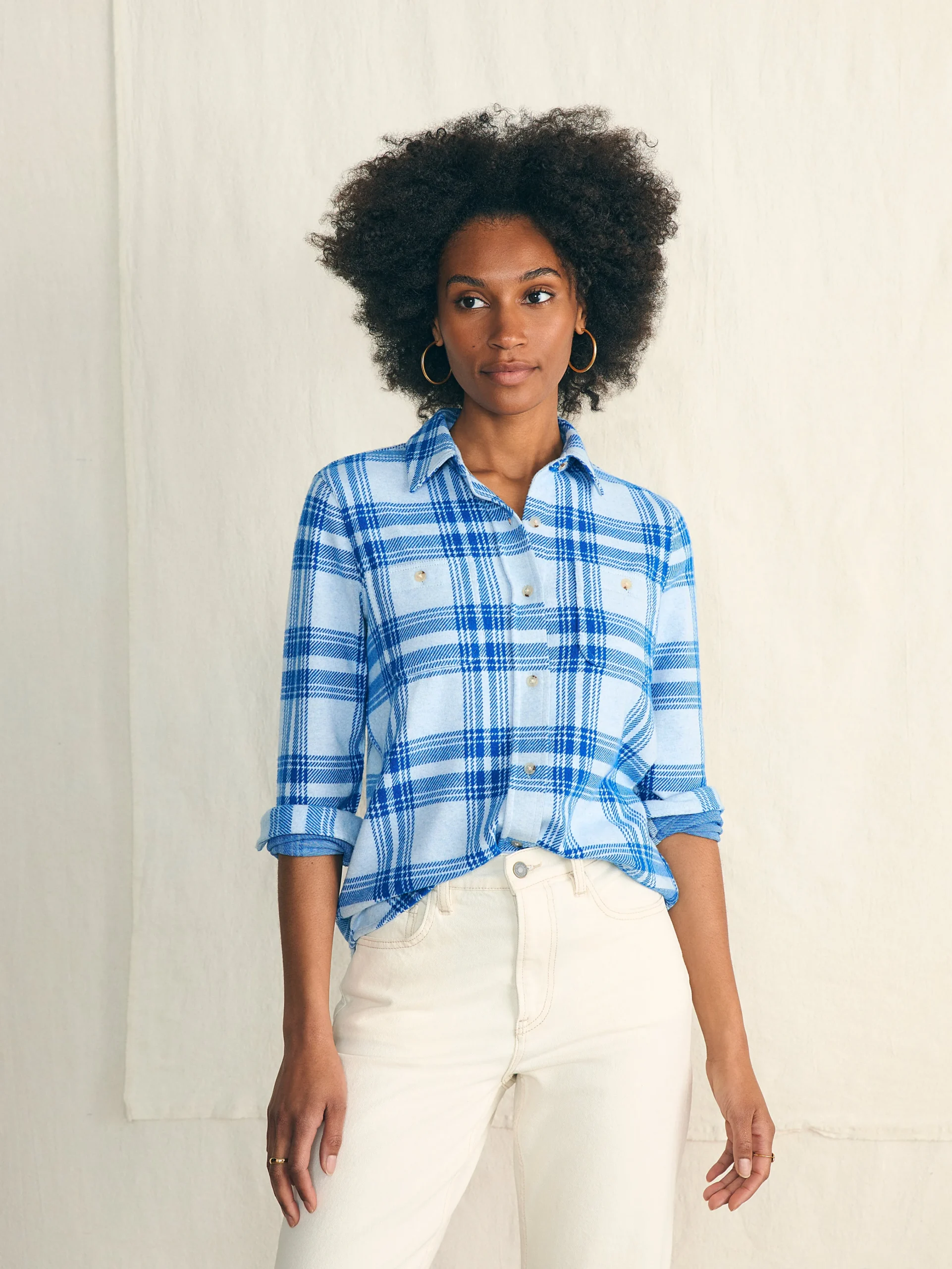 Faherty Brand Legend™ Sweater Shirt -^Women Shirts & Tops