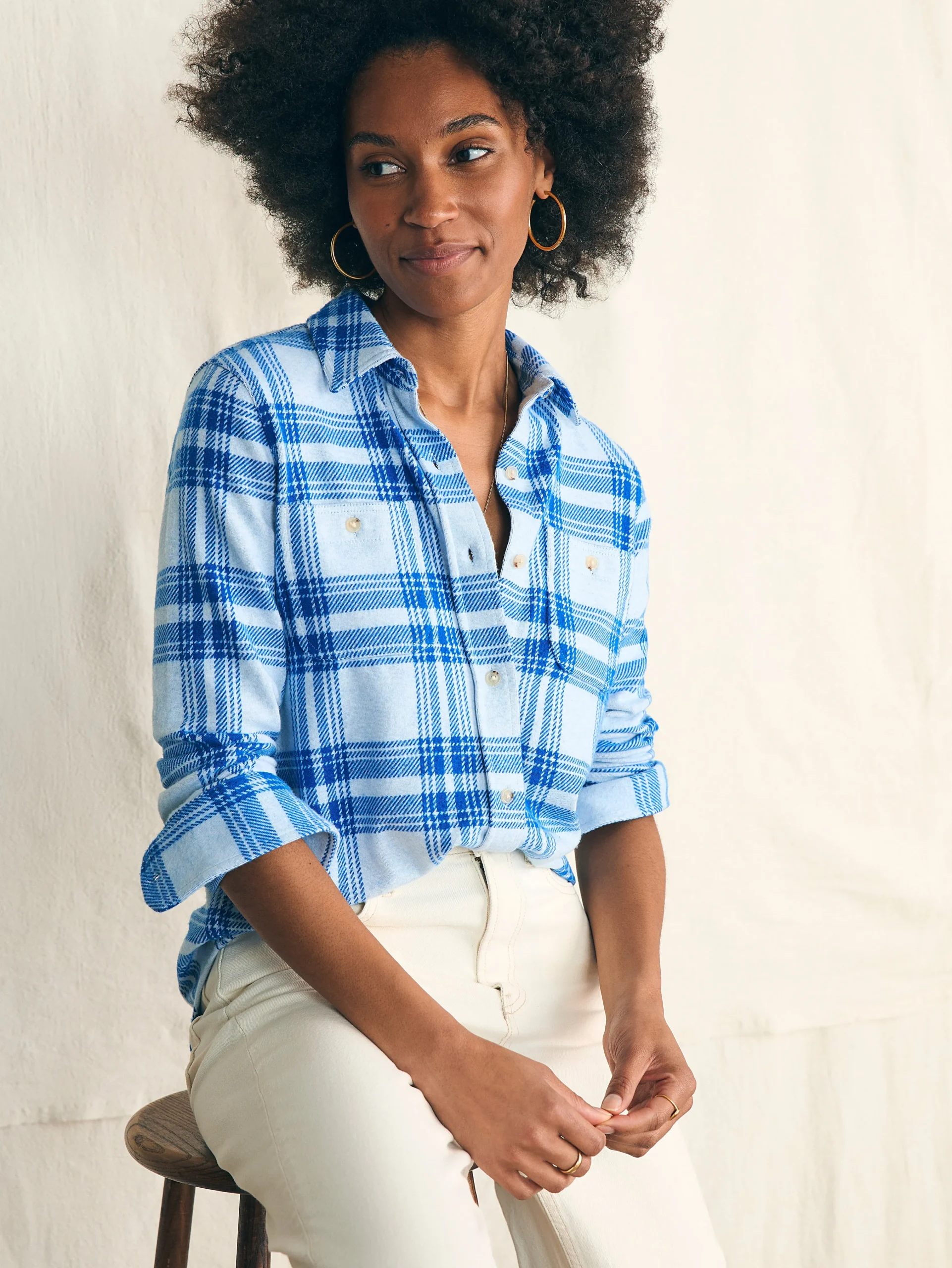Faherty Brand Legend™ Sweater Shirt -^Women Shirts & Tops