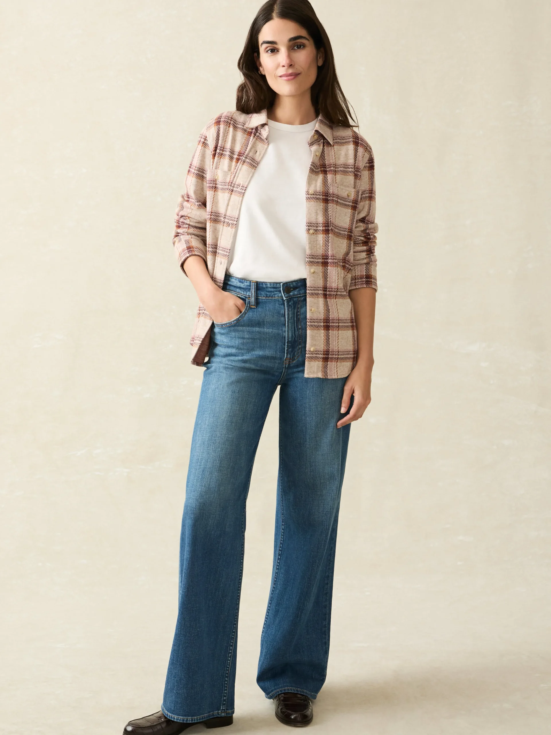 Faherty Brand Legend™ Sweater Shirt -^Women Shirts & Tops