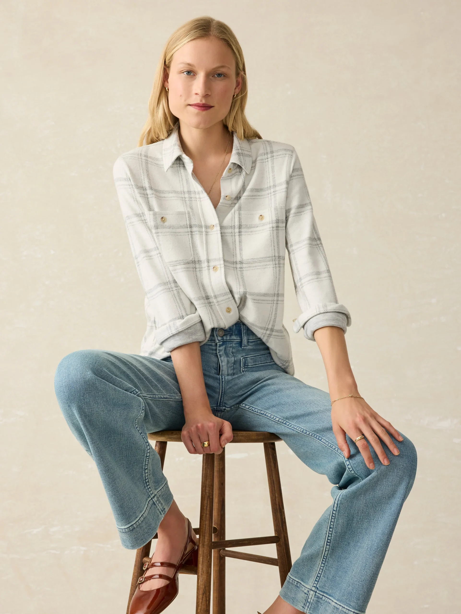 Faherty Brand Legend™ Sweater Shirt -^Women Shirts & Tops