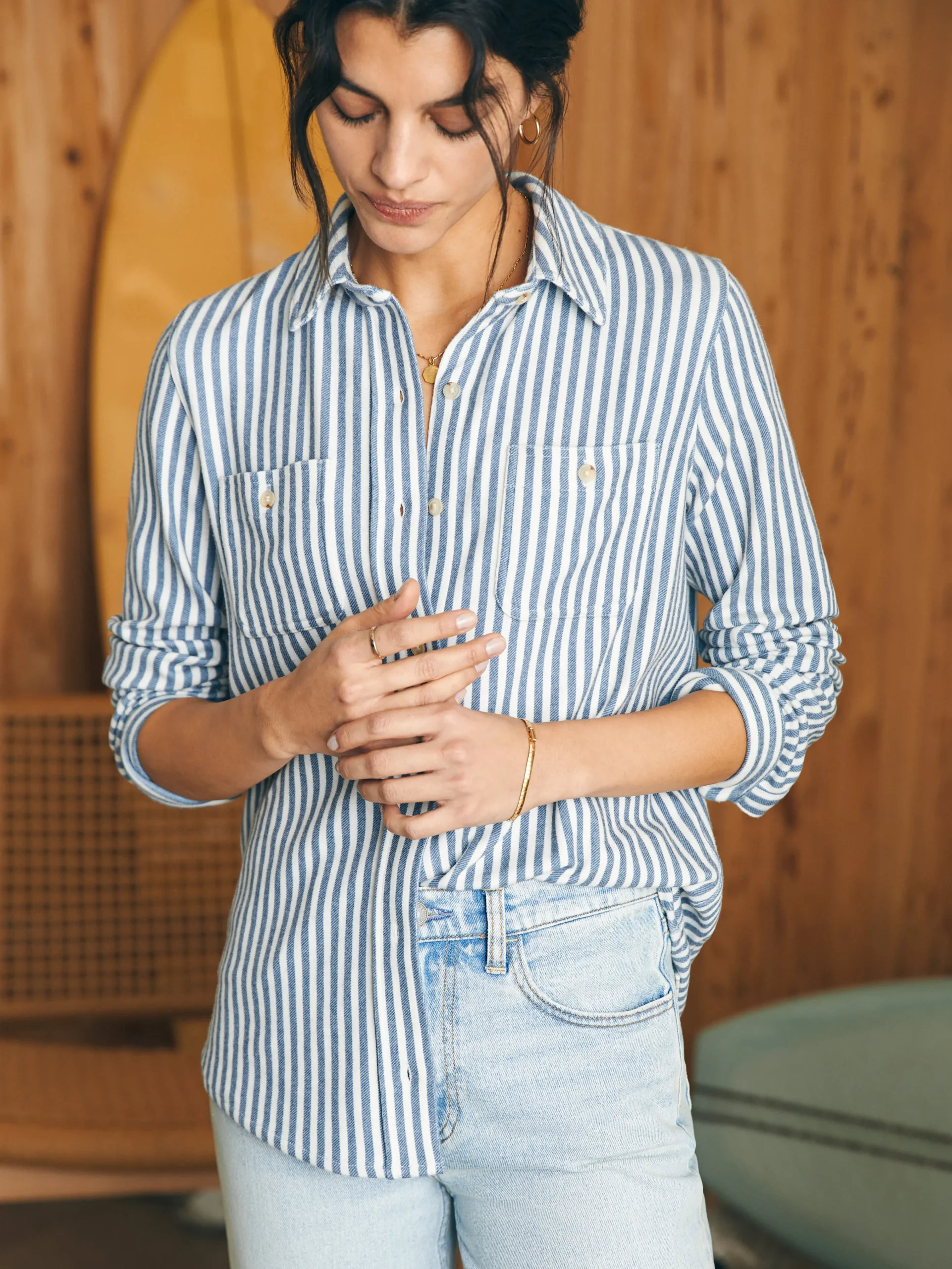 Faherty Brand Legend™ Sweater Shirt -^Women Shirts & Tops