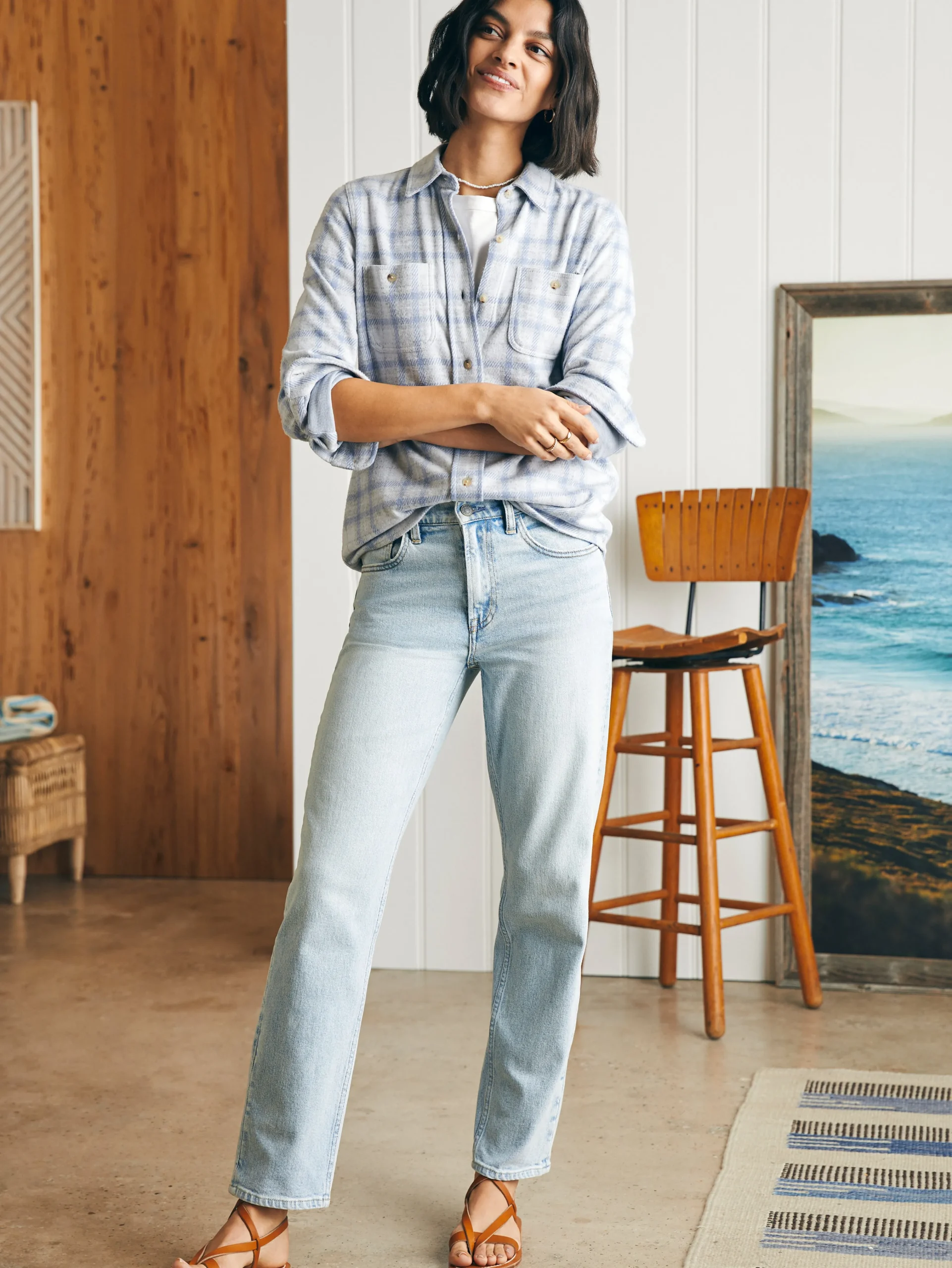 Faherty Brand Legend™ Sweater Shirt -^Women Shirts & Tops