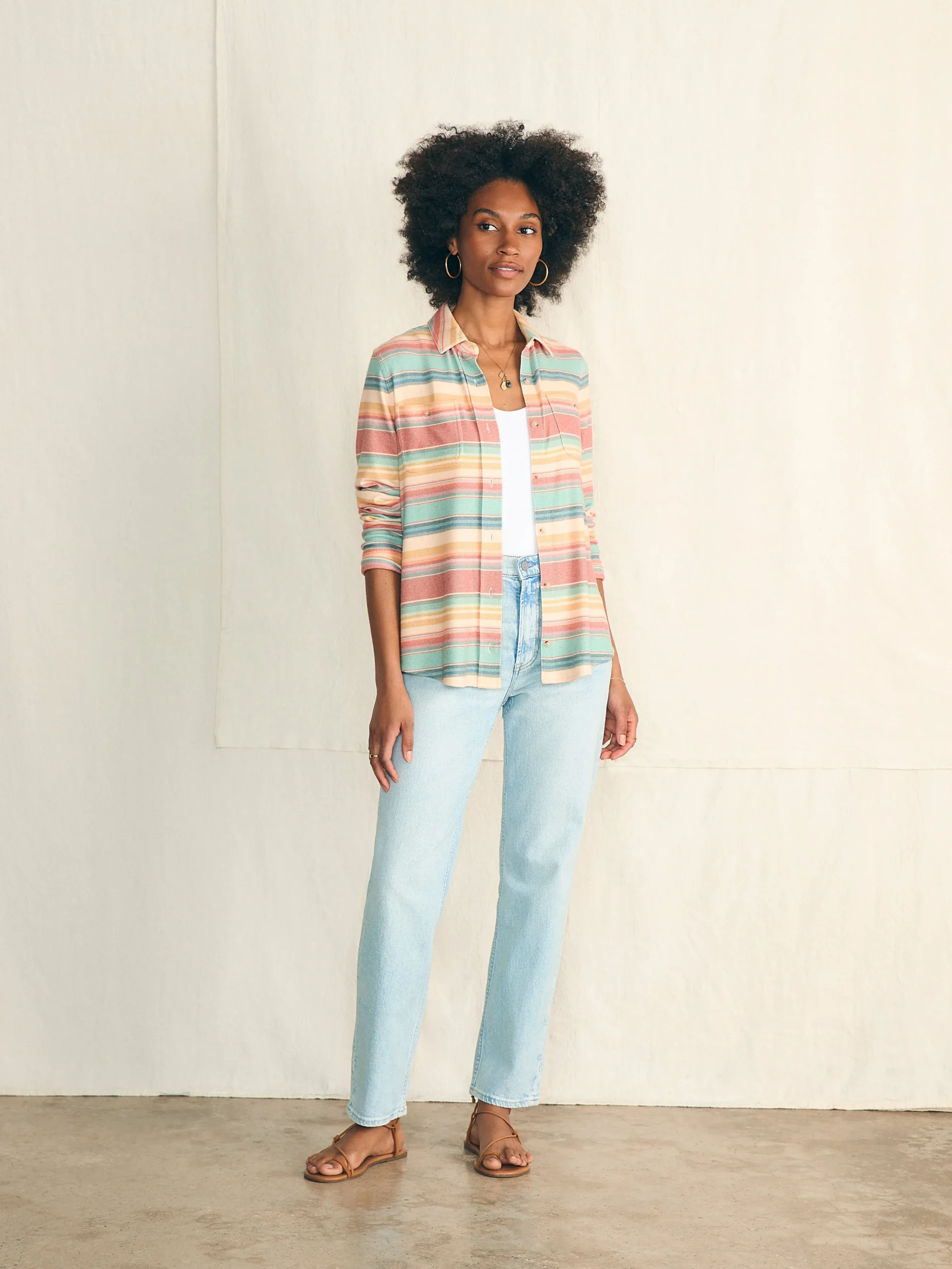 Faherty Brand Legend™ Sweater Shirt -^Women Shirts & Tops