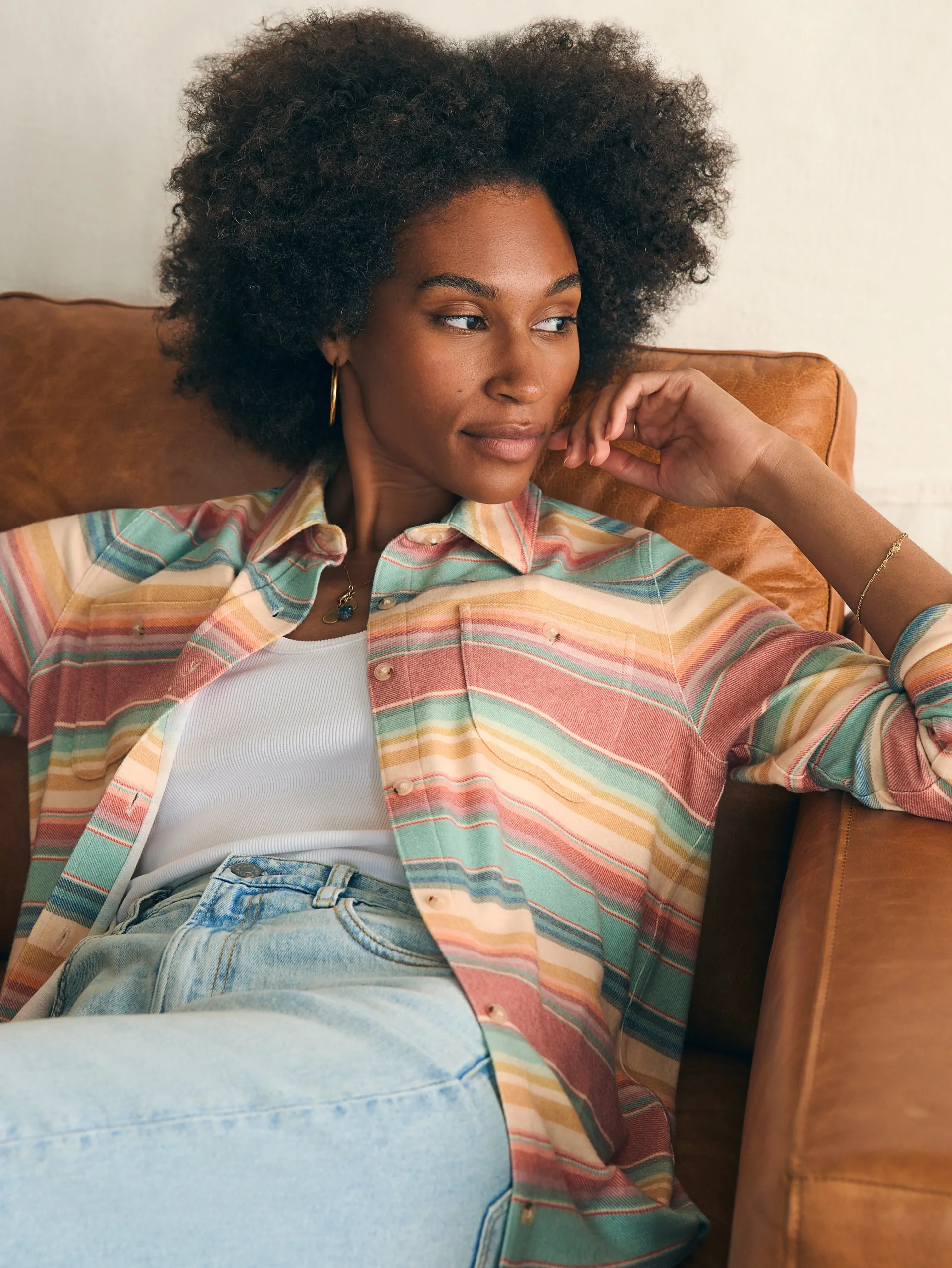 Faherty Brand Legend™ Sweater Shirt -^Women Shirts & Tops