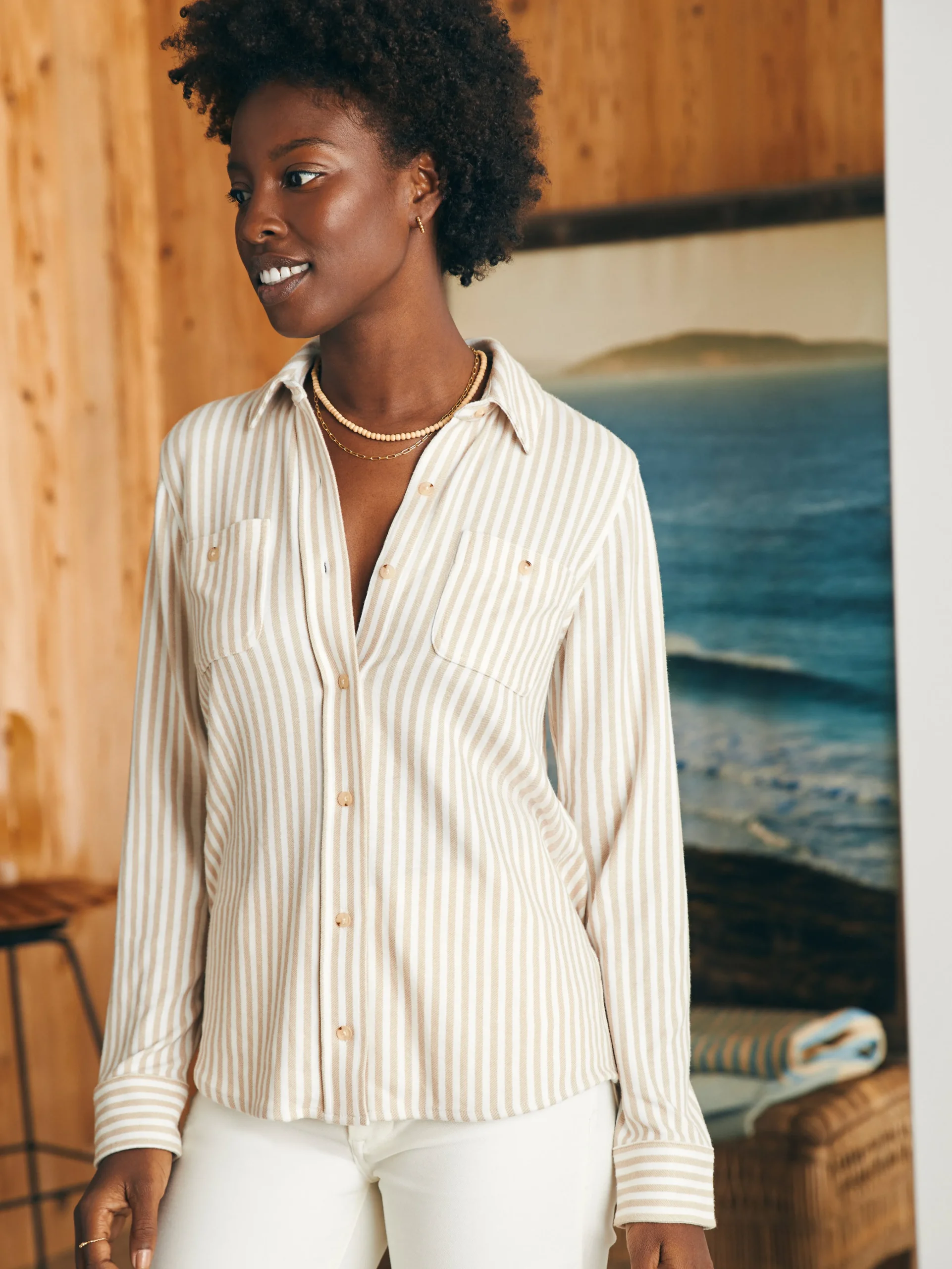 Faherty Brand Legend™ Sweater Shirt -^Women Shirts & Tops