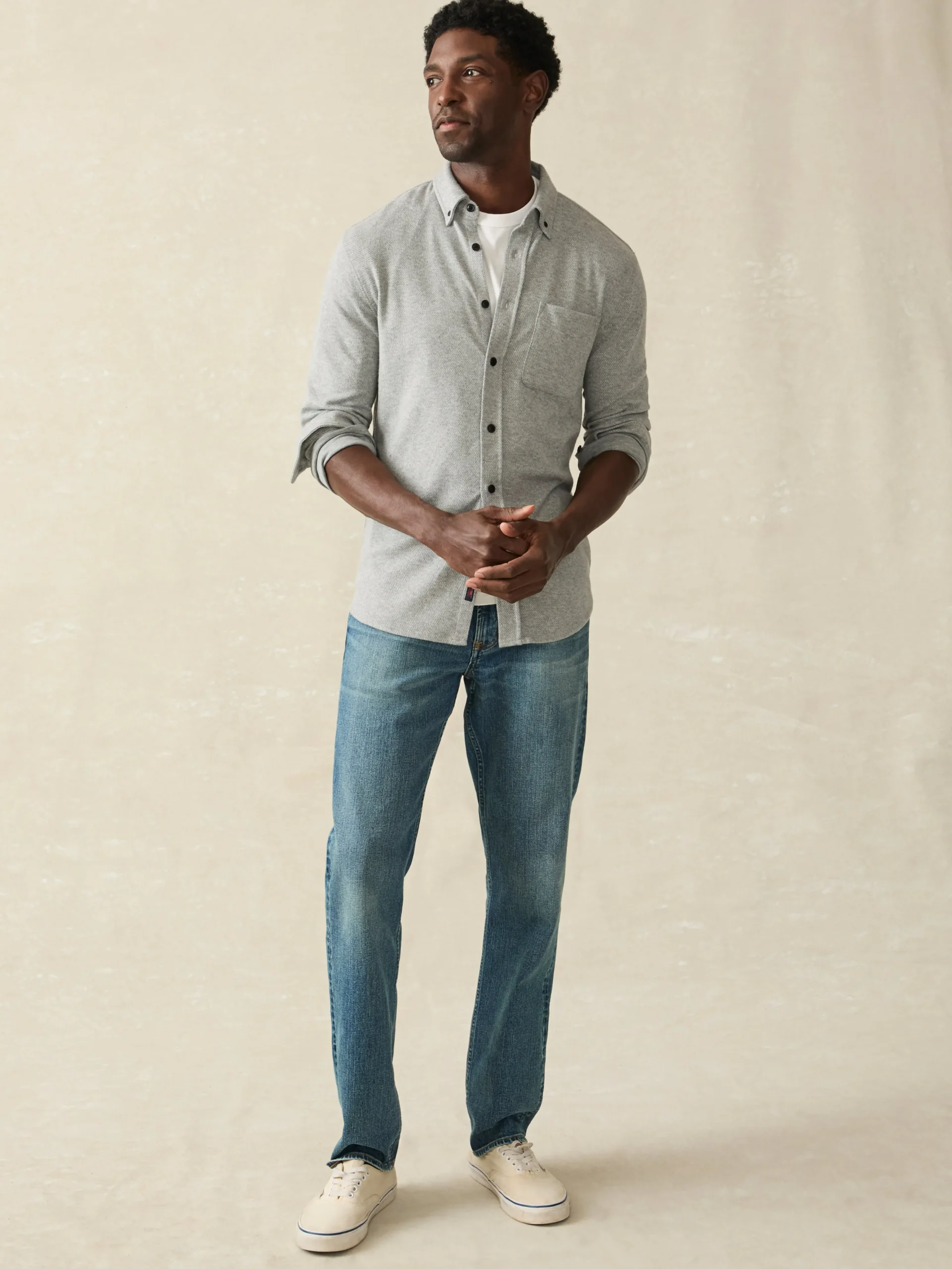Faherty Brand Legend™ Sweater Shirt (Single Pocket) -^ Shirts