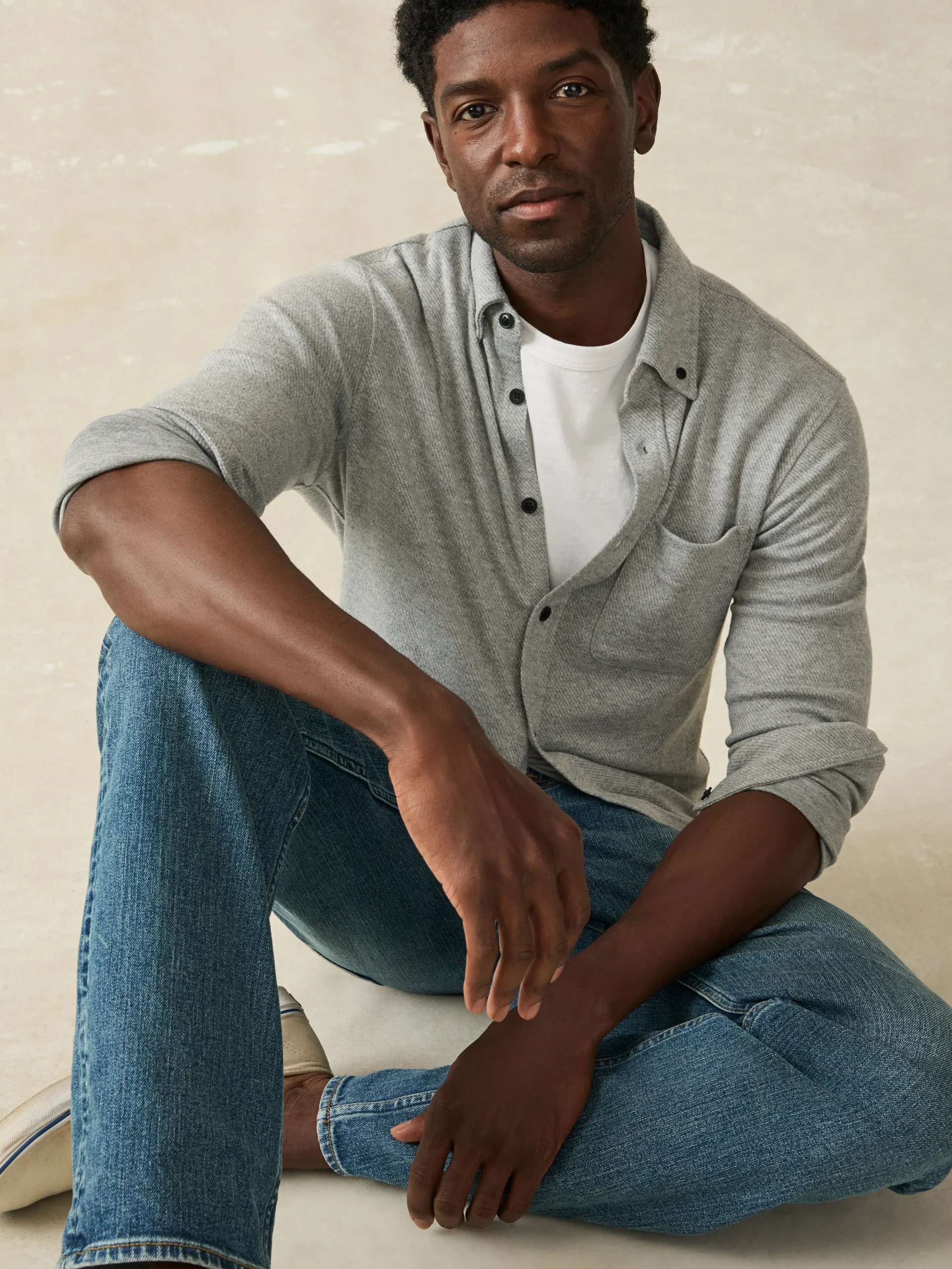 Faherty Brand Legend™ Sweater Shirt (Single Pocket) -^ Shirts