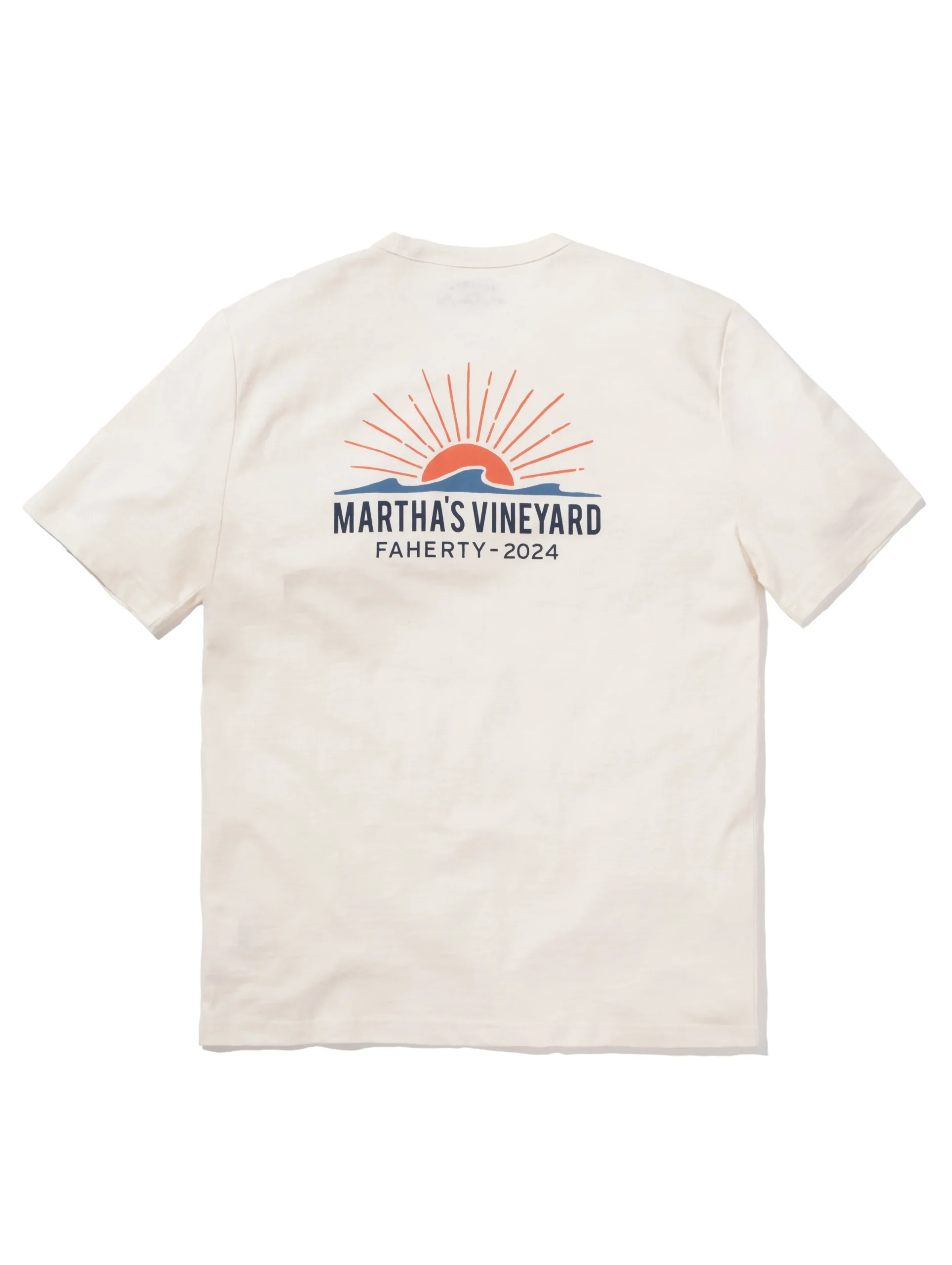 Faherty Brand Martha's Vineyard Short-Sleeve Crew T-Shirt -^ T-Shirts & Henleys
