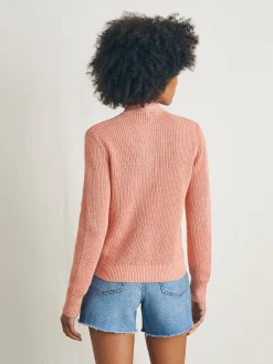 Faherty Brand Miramar Linen Cardigan -^Women Sweaters