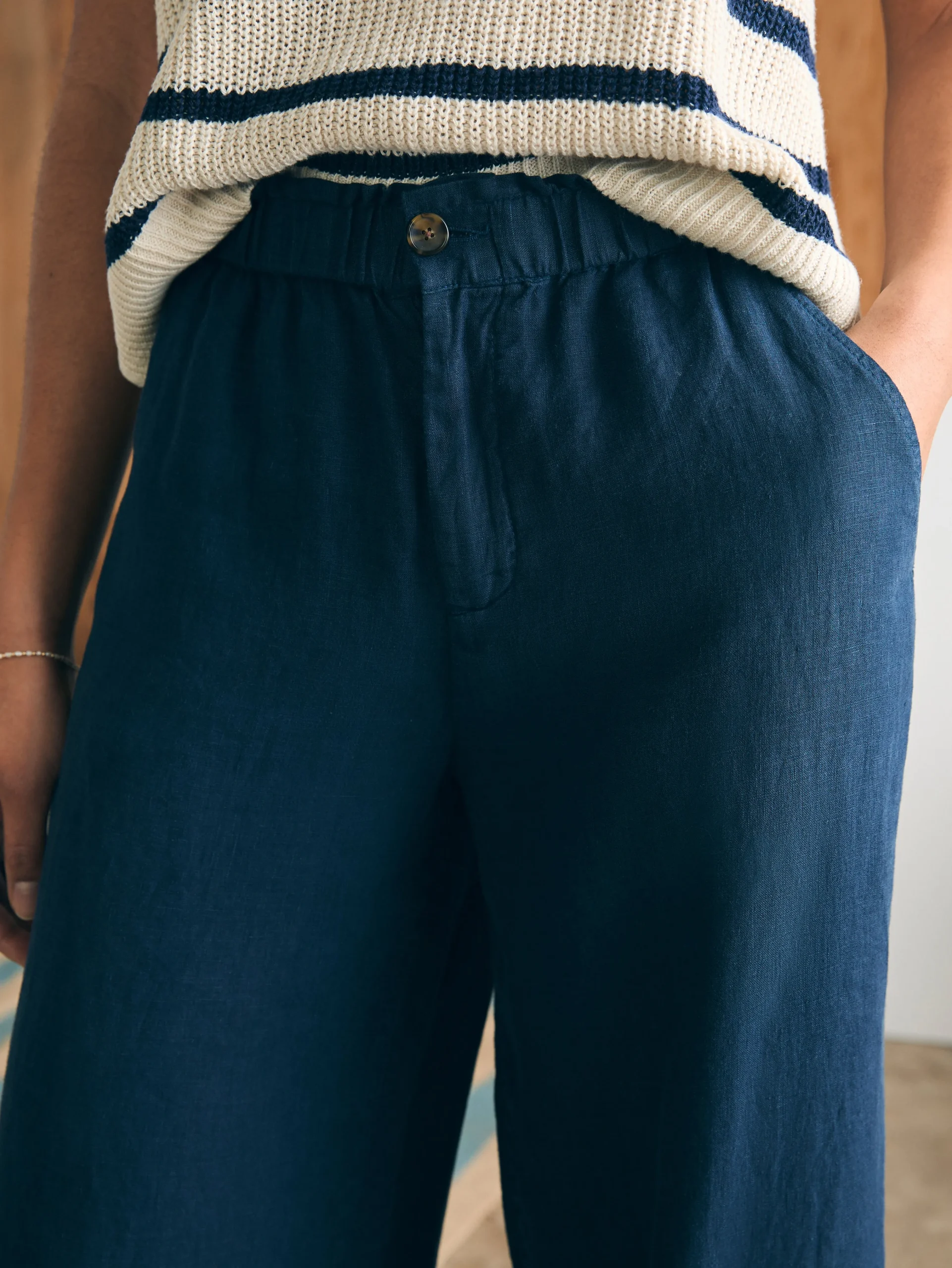 Faherty Brand Monterey Linen Pant -^Women Pants