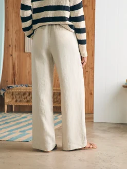 Faherty Brand Monterey Linen Pant -^Women Pants