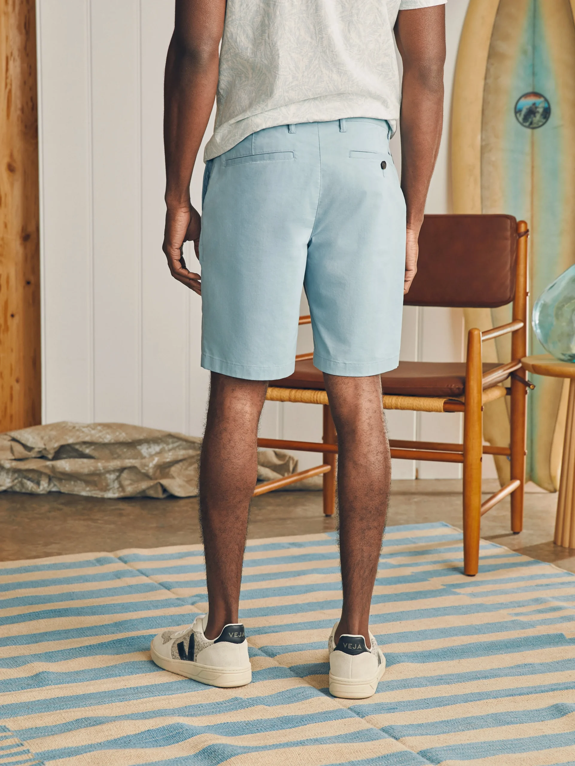 Faherty Brand Movement™ Chino Short (8" Inseam) -^ Shorts