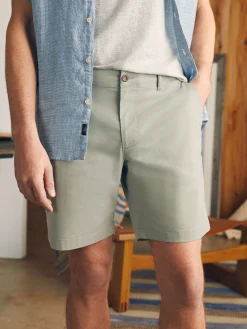 Faherty Brand Movement™ Chino Short (8" Inseam) -^ Shorts
