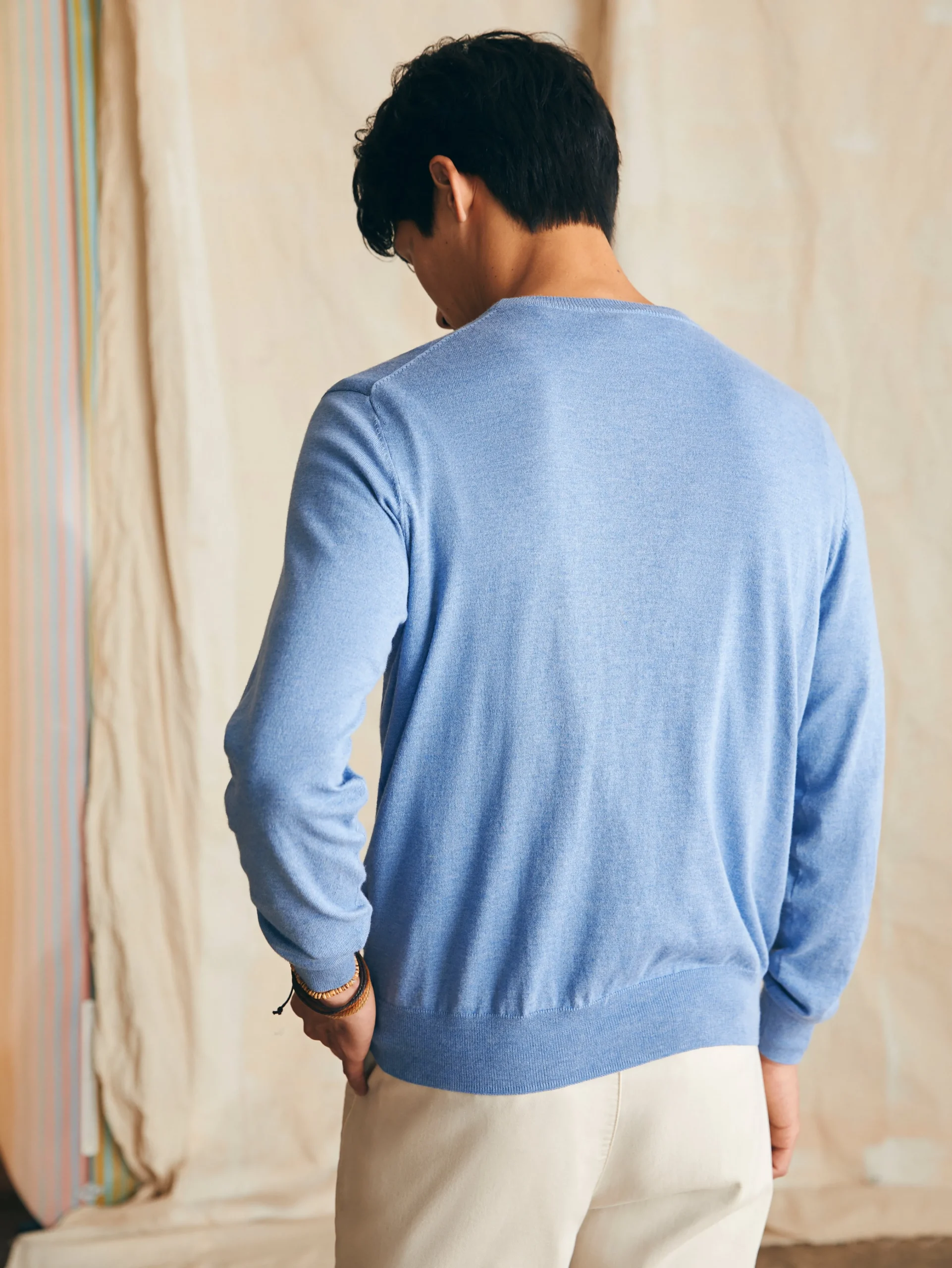 Faherty Brand Movement™ Crewneck Sweater (Tall) -^ Sweaters