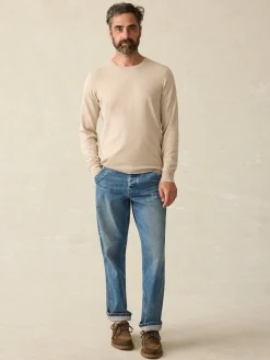Faherty Brand Movement™ Crewneck Sweater (Tall) -^ Sweaters