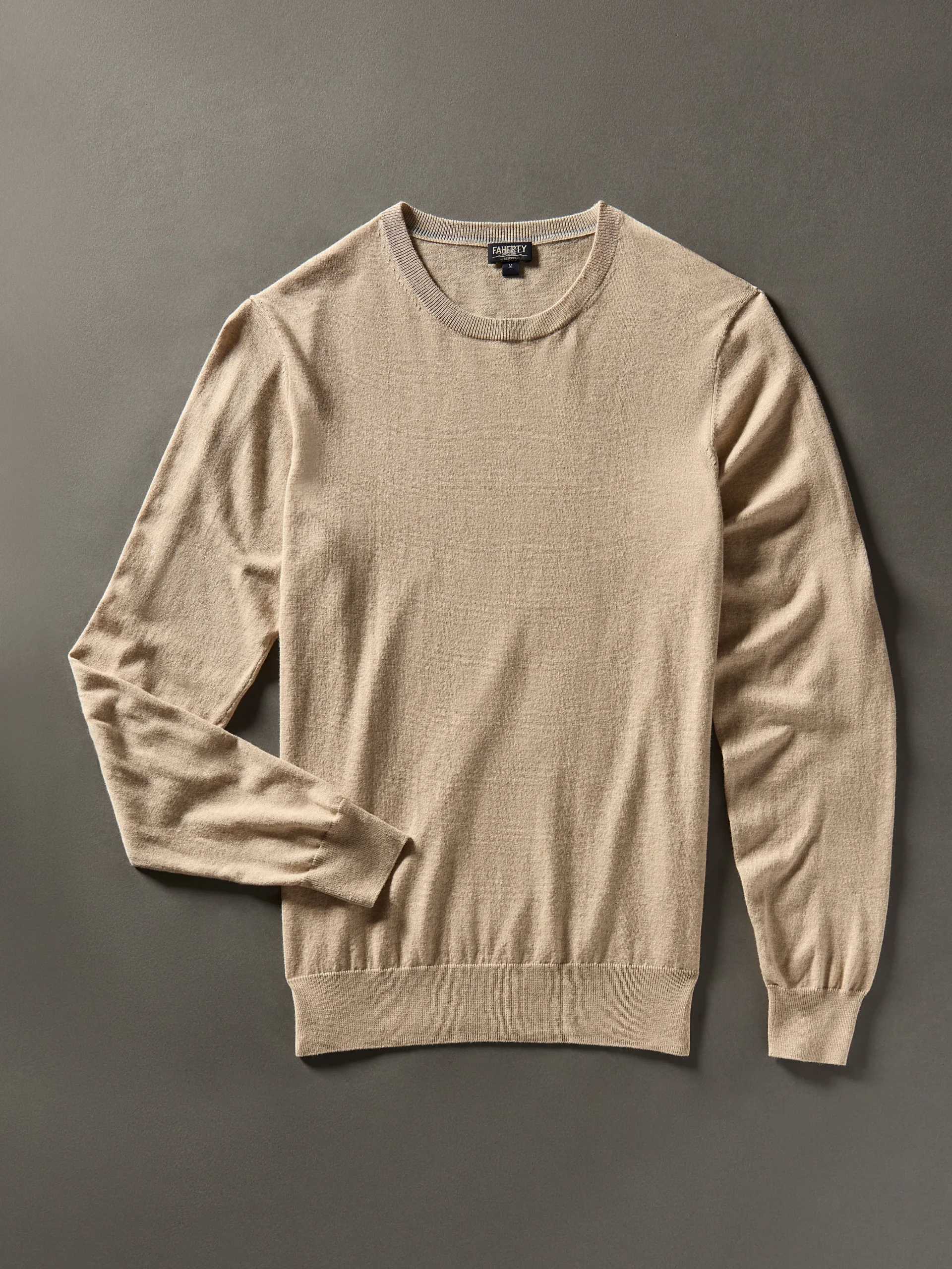Faherty Brand Movement™ Crewneck Sweater (Tall) -^ Sweaters