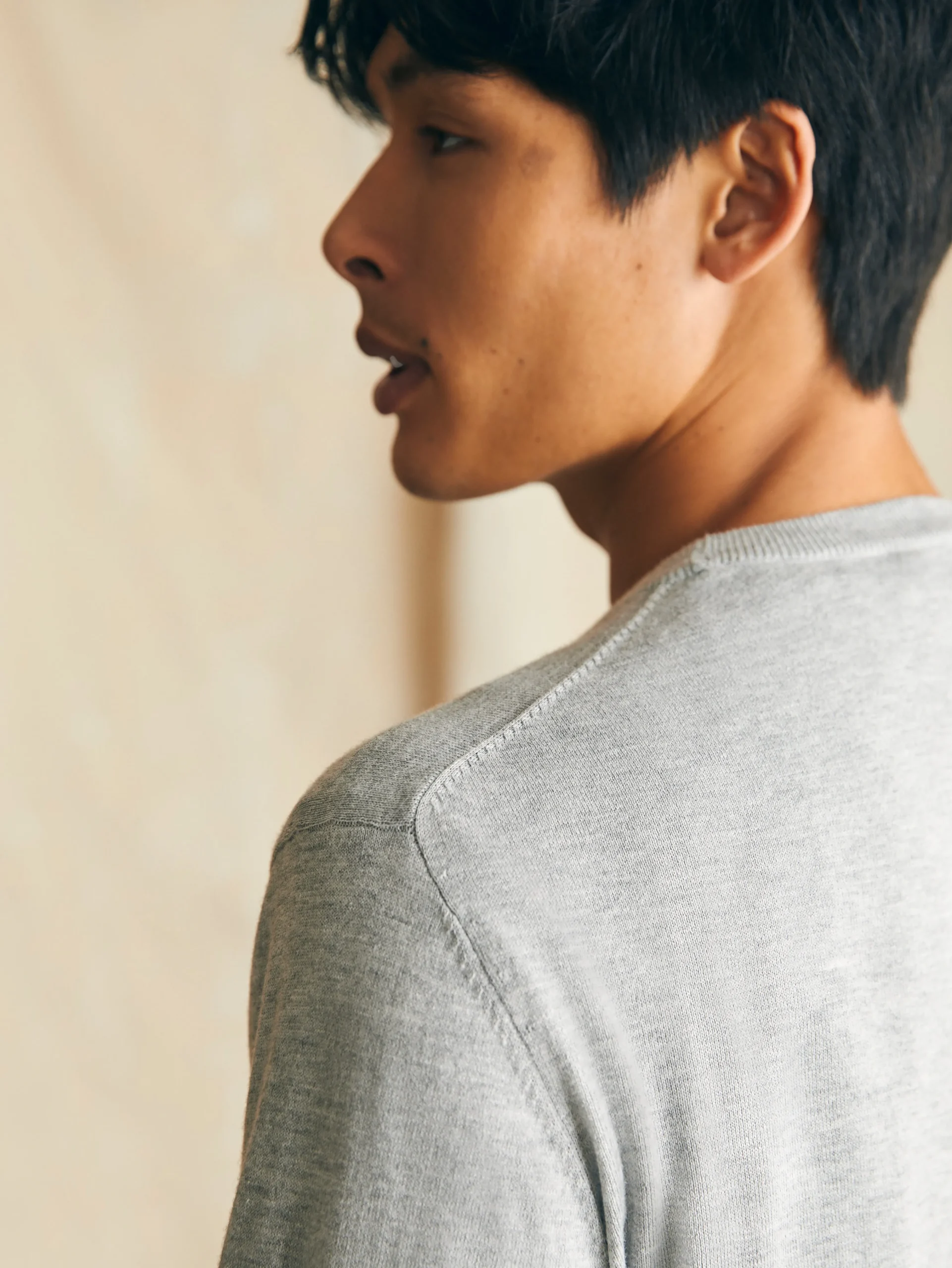 Faherty Brand Movement™ Crewneck Sweater (Tall) -^ Sweaters