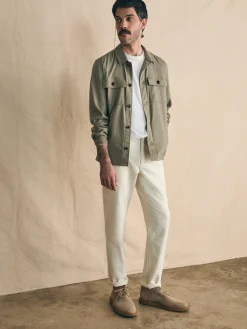 Faherty Brand Movement™ Flex Linen Shirt Jacket -^ Jackets & Vests