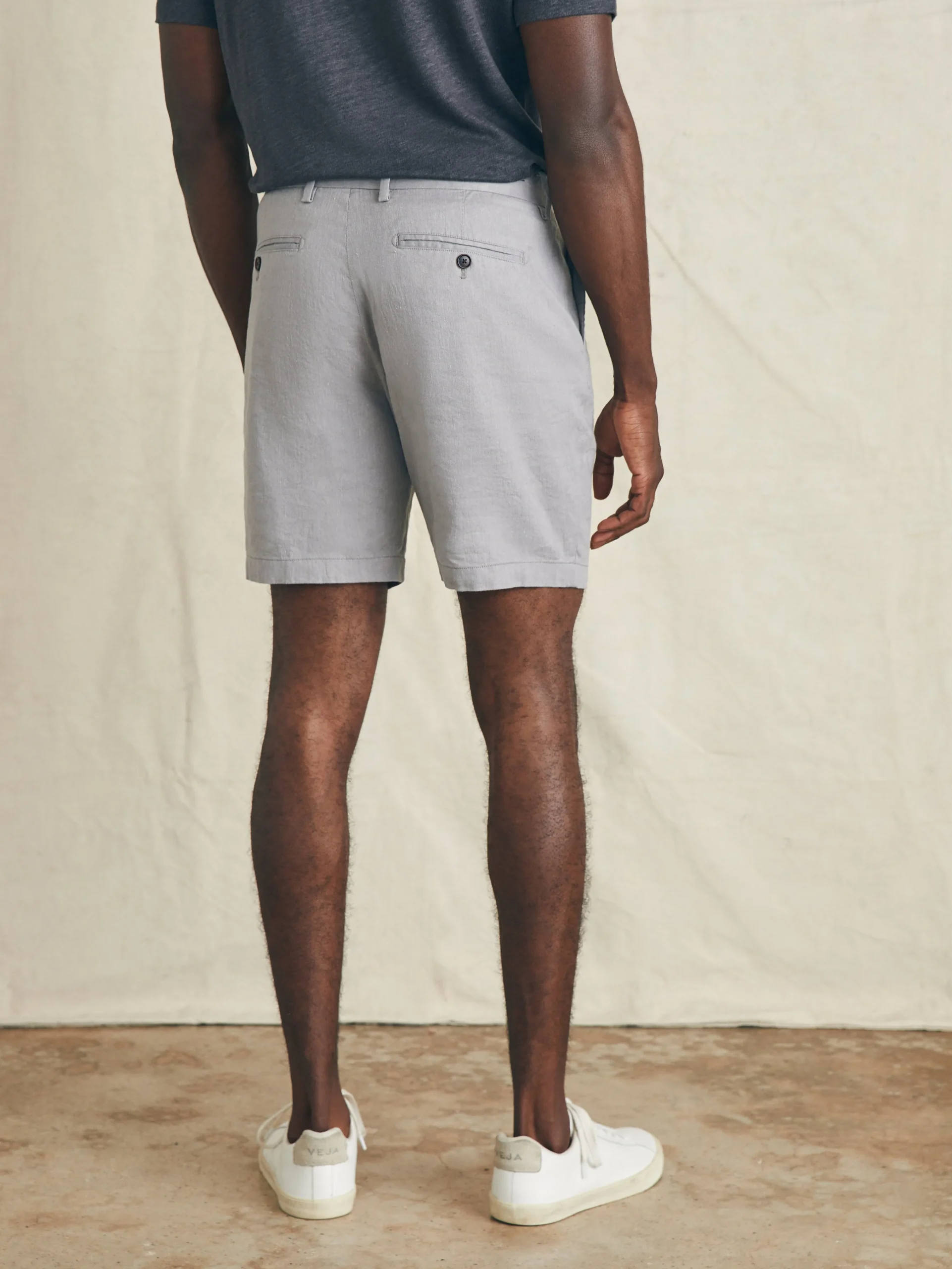 Faherty Brand Movement™ Flex Linen Short (7" Inseam) -^ Shorts