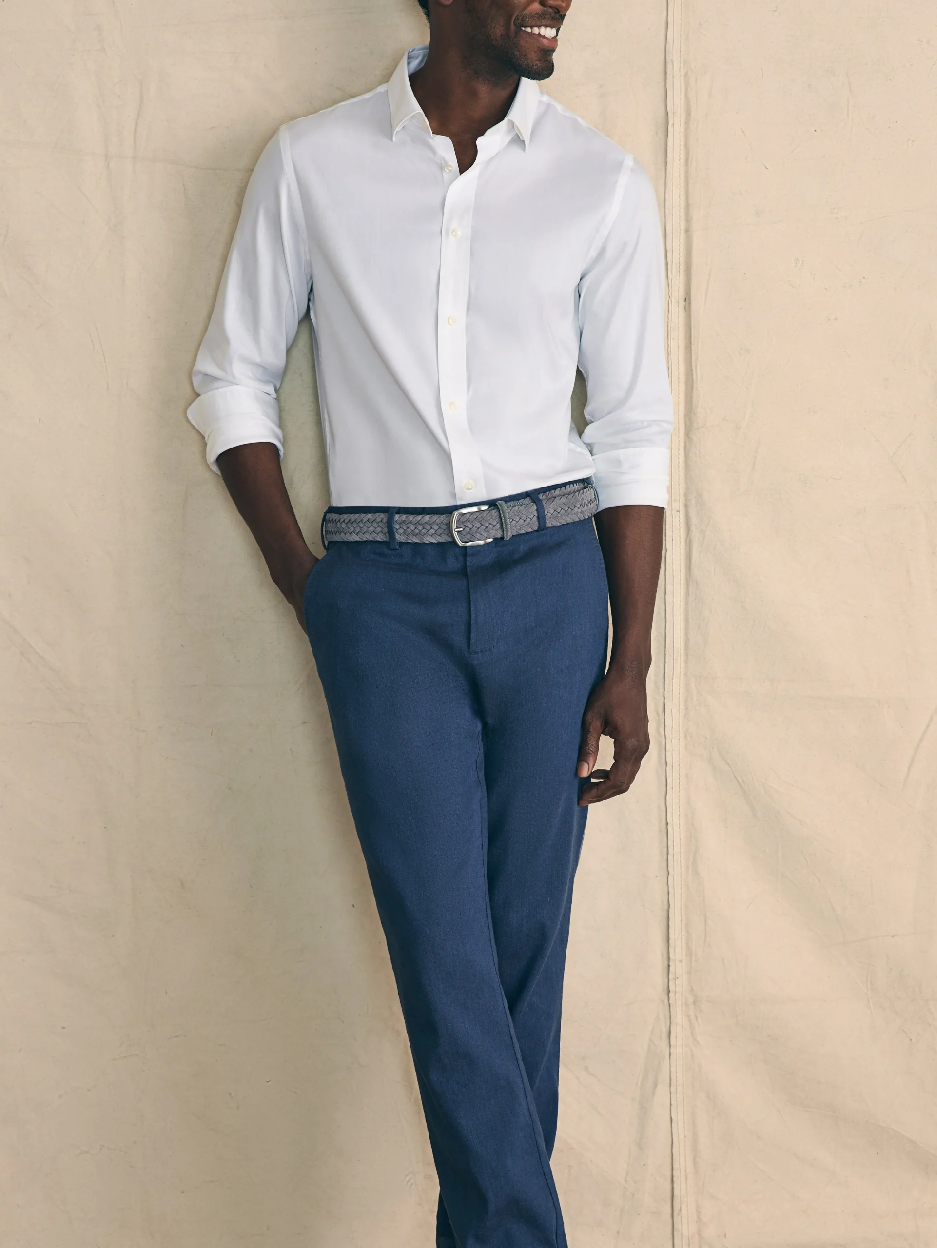 Faherty Brand Movement™ Flex Linen Trouser -^ Pants
