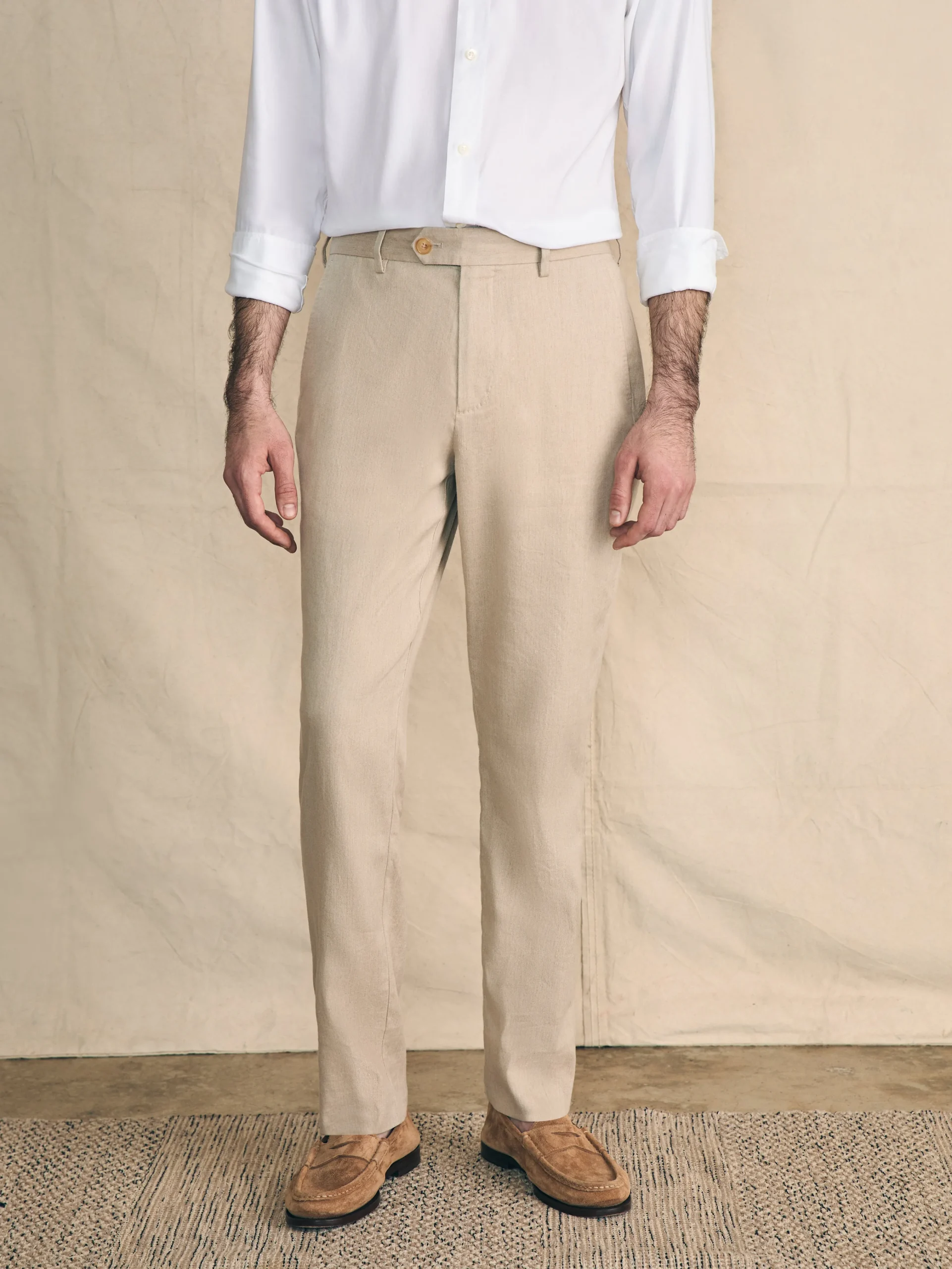 Faherty Brand Movement™ Flex Linen Trouser -^ Pants